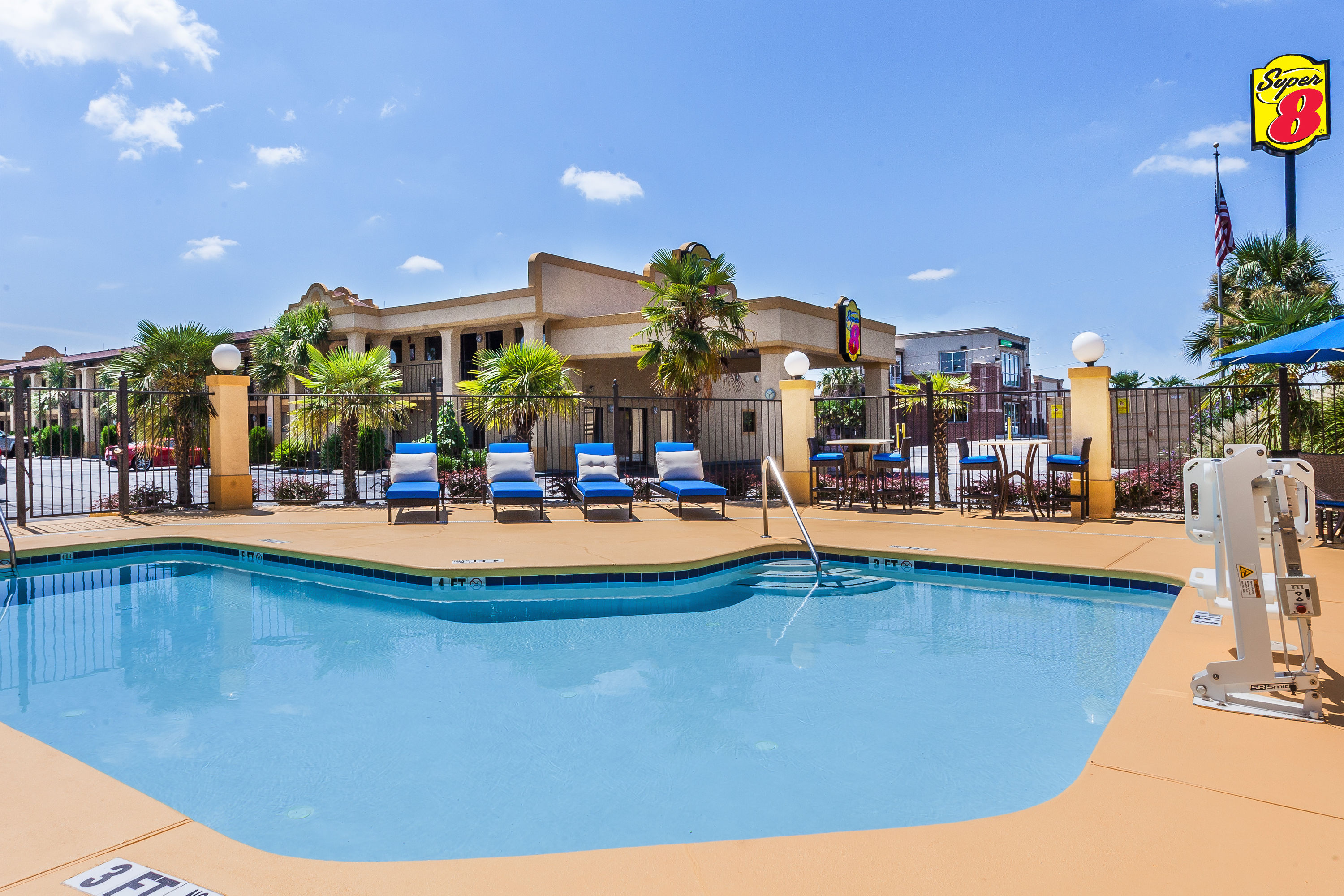 Pool at the Super 8 by Wyndham Stockbridge in Stockbridge, Georgia