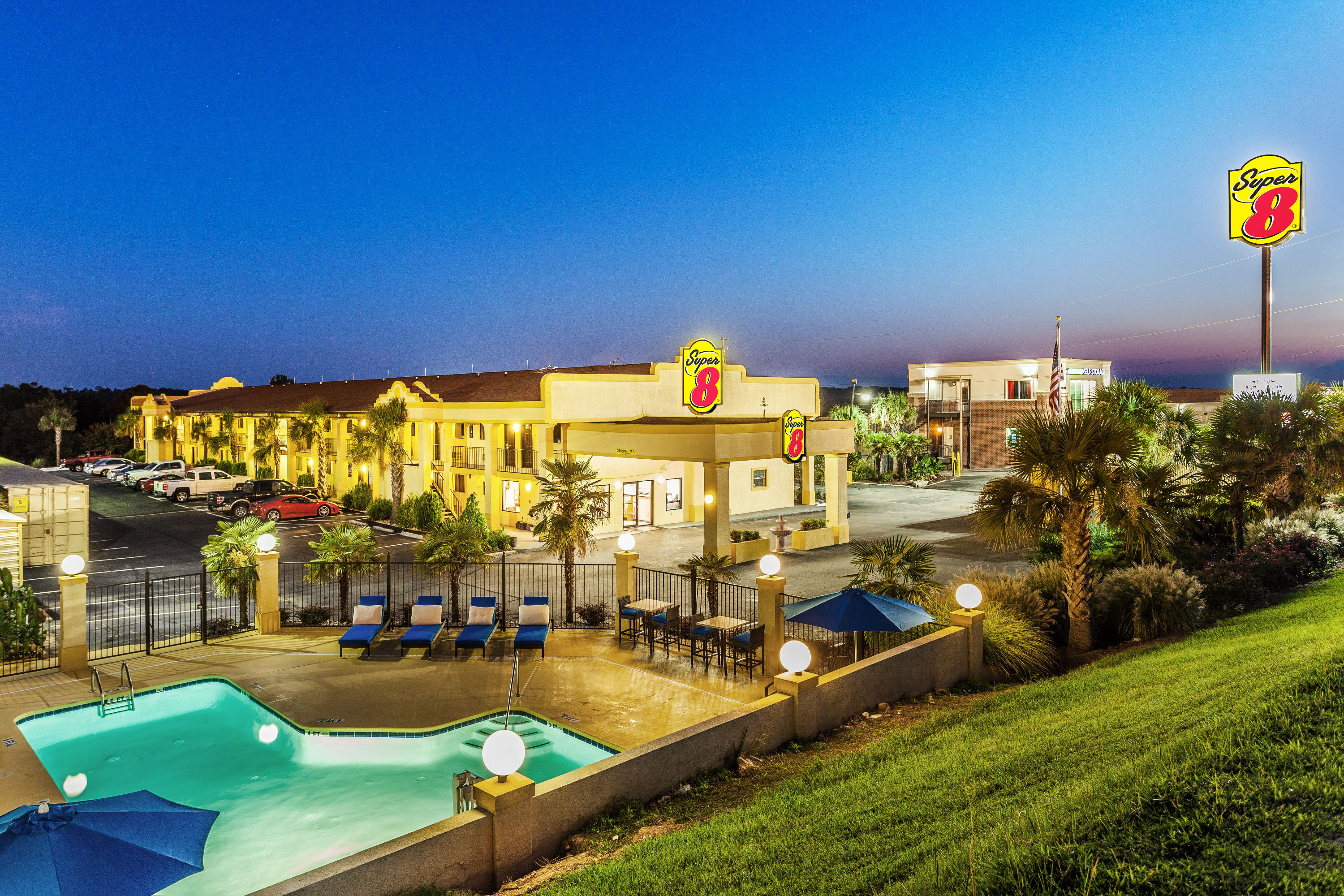 Pool at the Super 8 by Wyndham Stockbridge in Stockbridge, Georgia