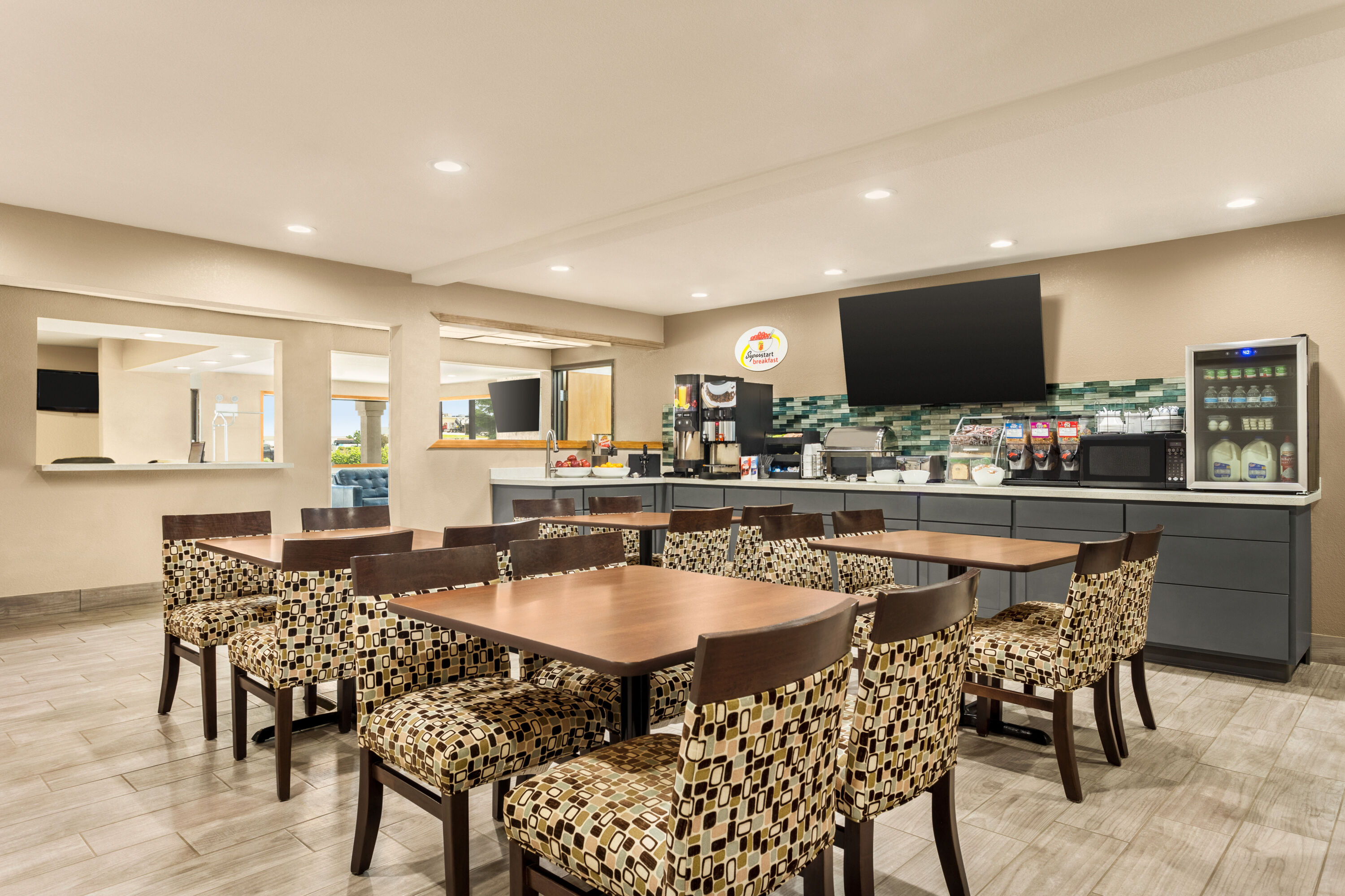 Free breakfast at Super 8 by Wyndham Ankeny/Des Moines Area in Ankeny, Iowa