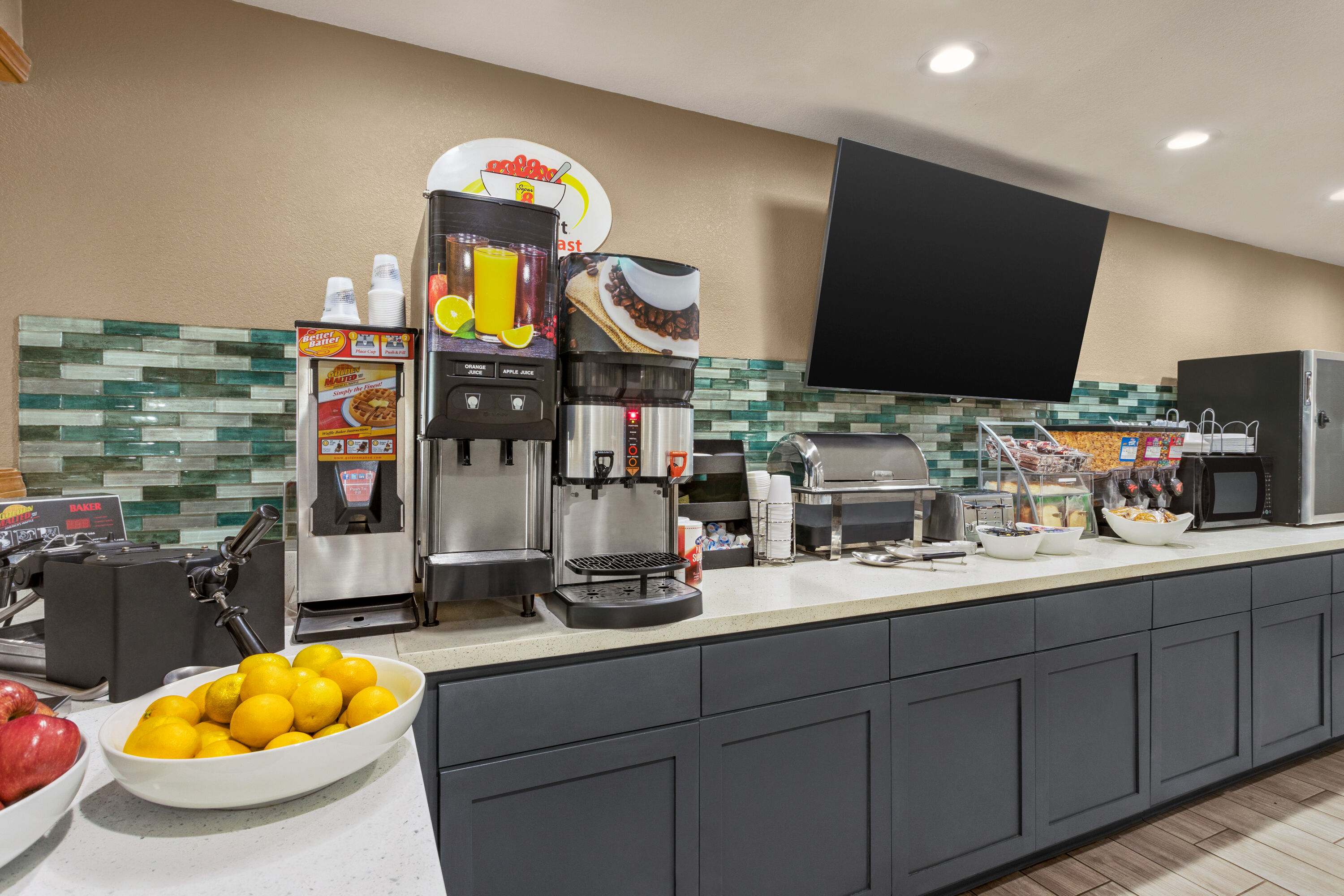 Free breakfast at Super 8 by Wyndham Ankeny/Des Moines Area in Ankeny, Iowa