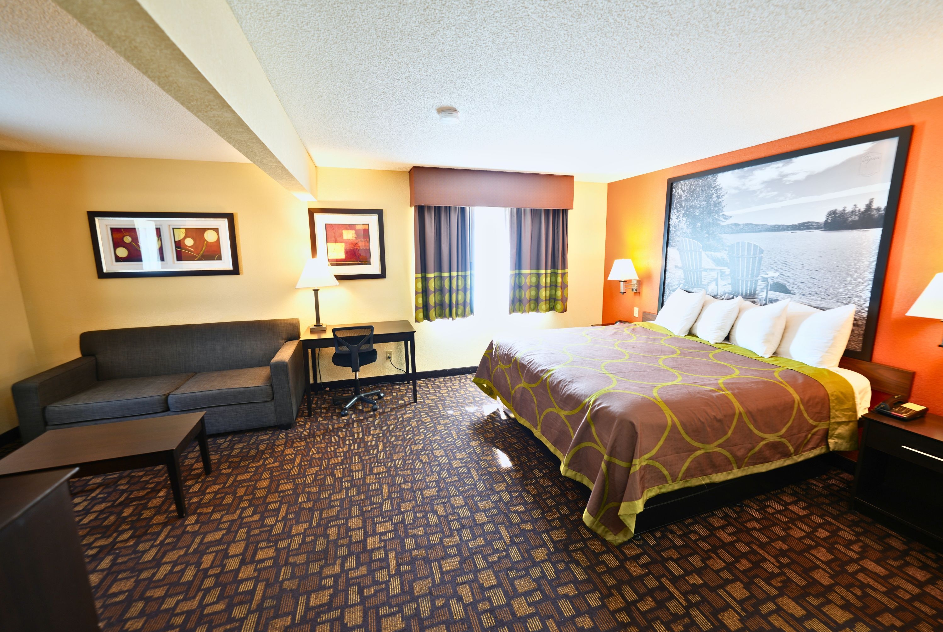Super 8 by Wyndham Clive IA suite in Clive, Iowa
