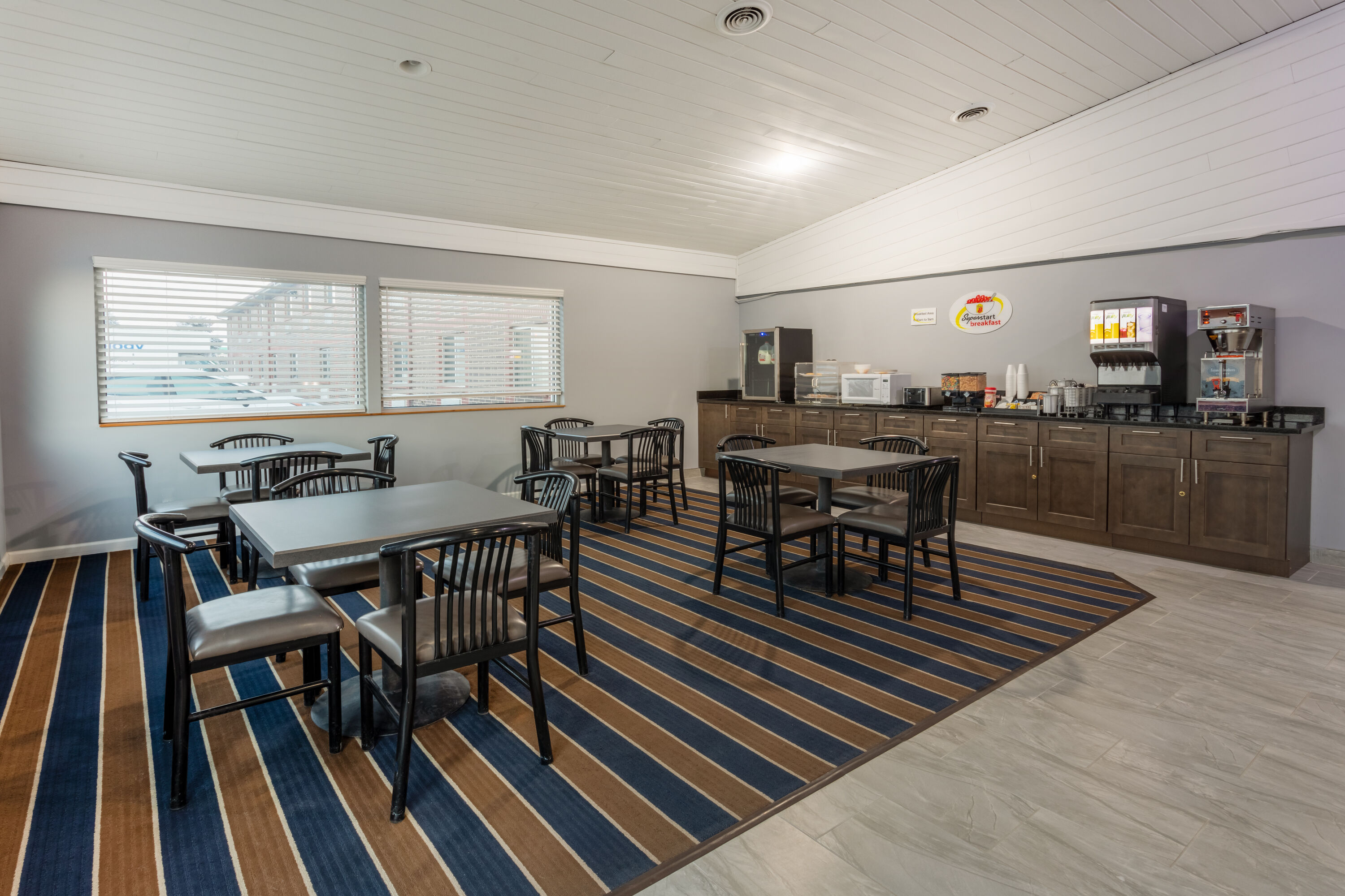 Free breakfast at Super 8 by Wyndham Missouri Valley in Missouri Valley, Iowa