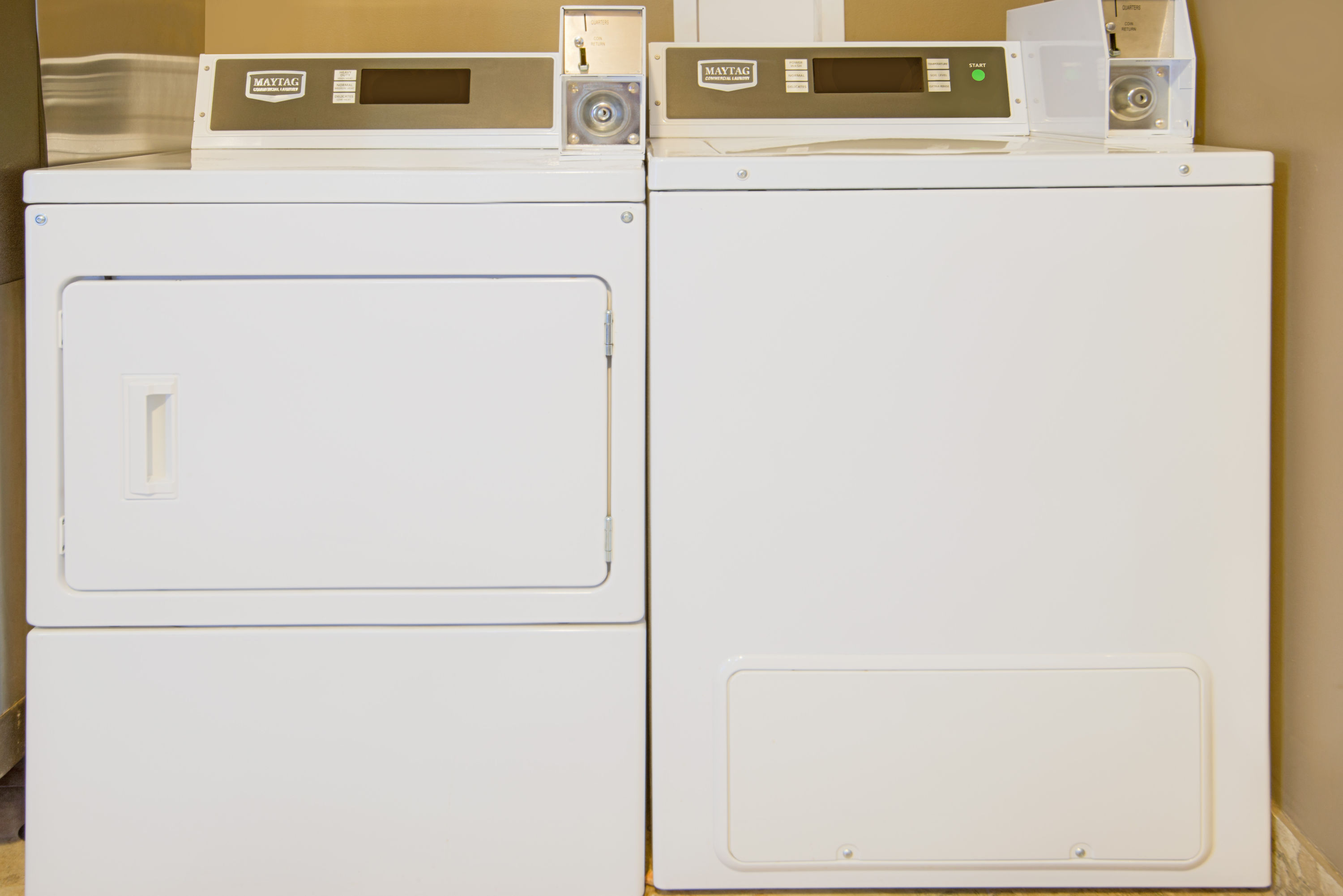 Laundry facilities at Super 8 by Wyndham Pella in Pella, Iowa
