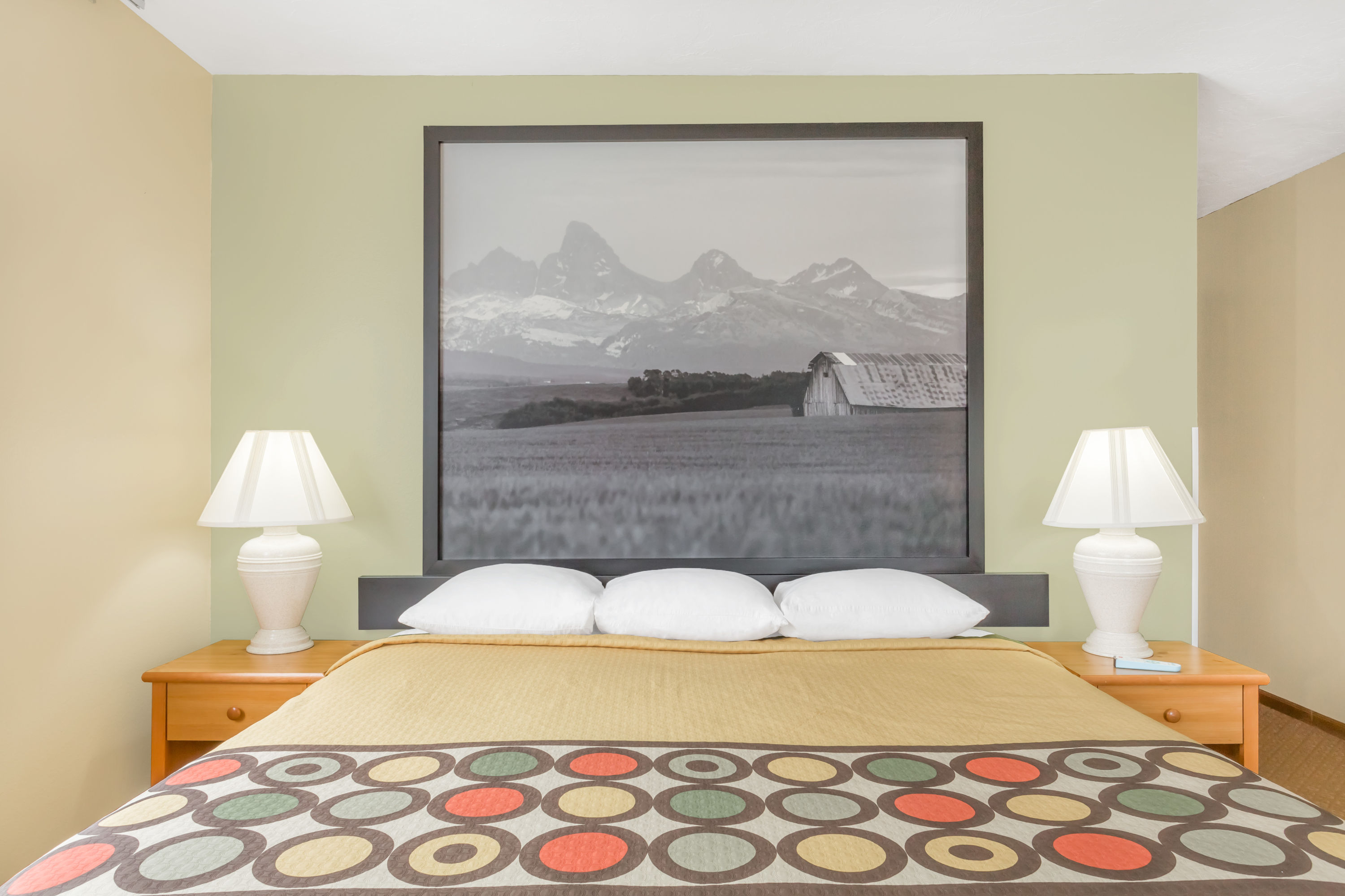 Guest room at the Super 8 by Wyndham Driggs in Driggs, Idaho