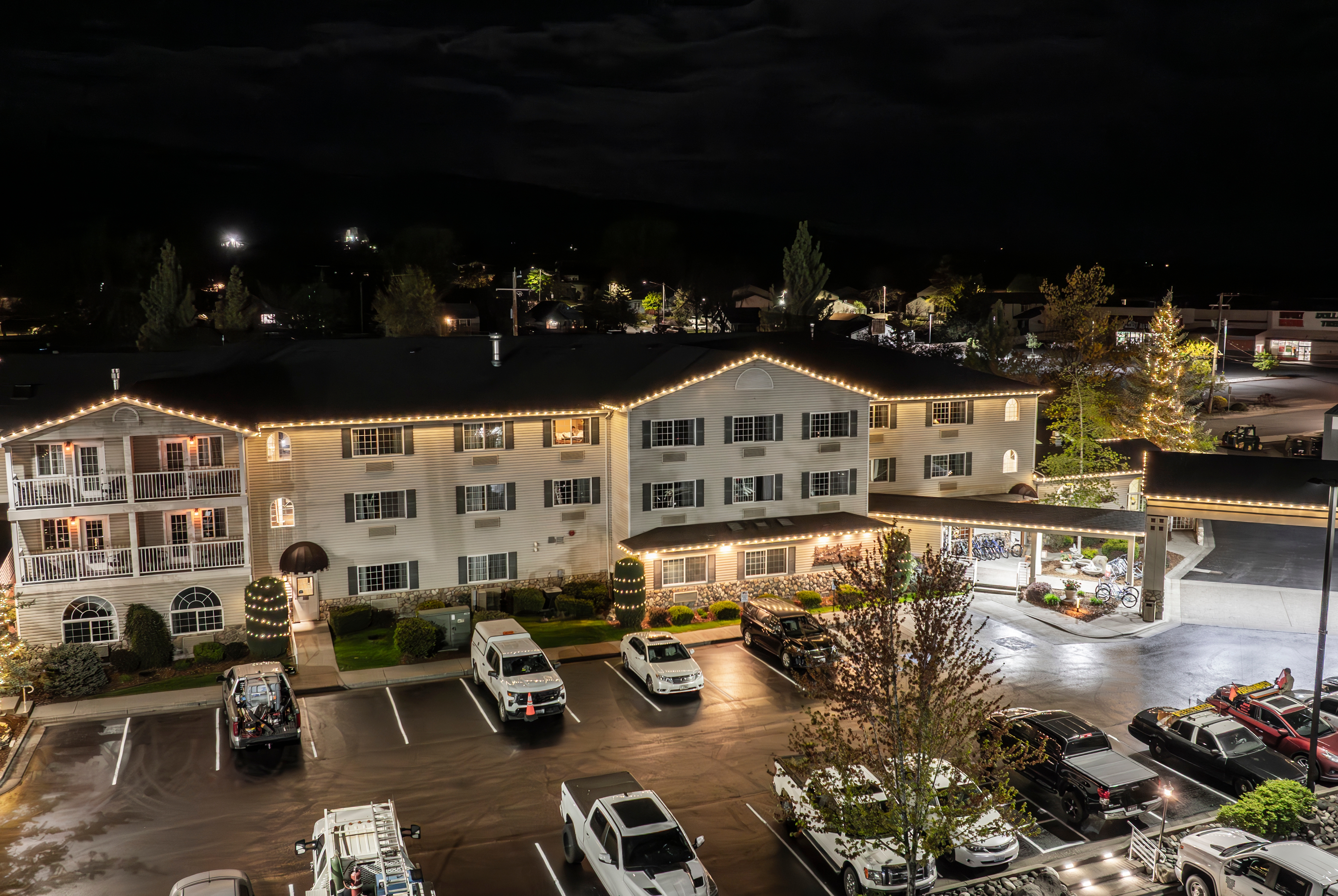 Exterior of Super 8 by Wyndham Grangeville hotel in Grangeville, Idaho