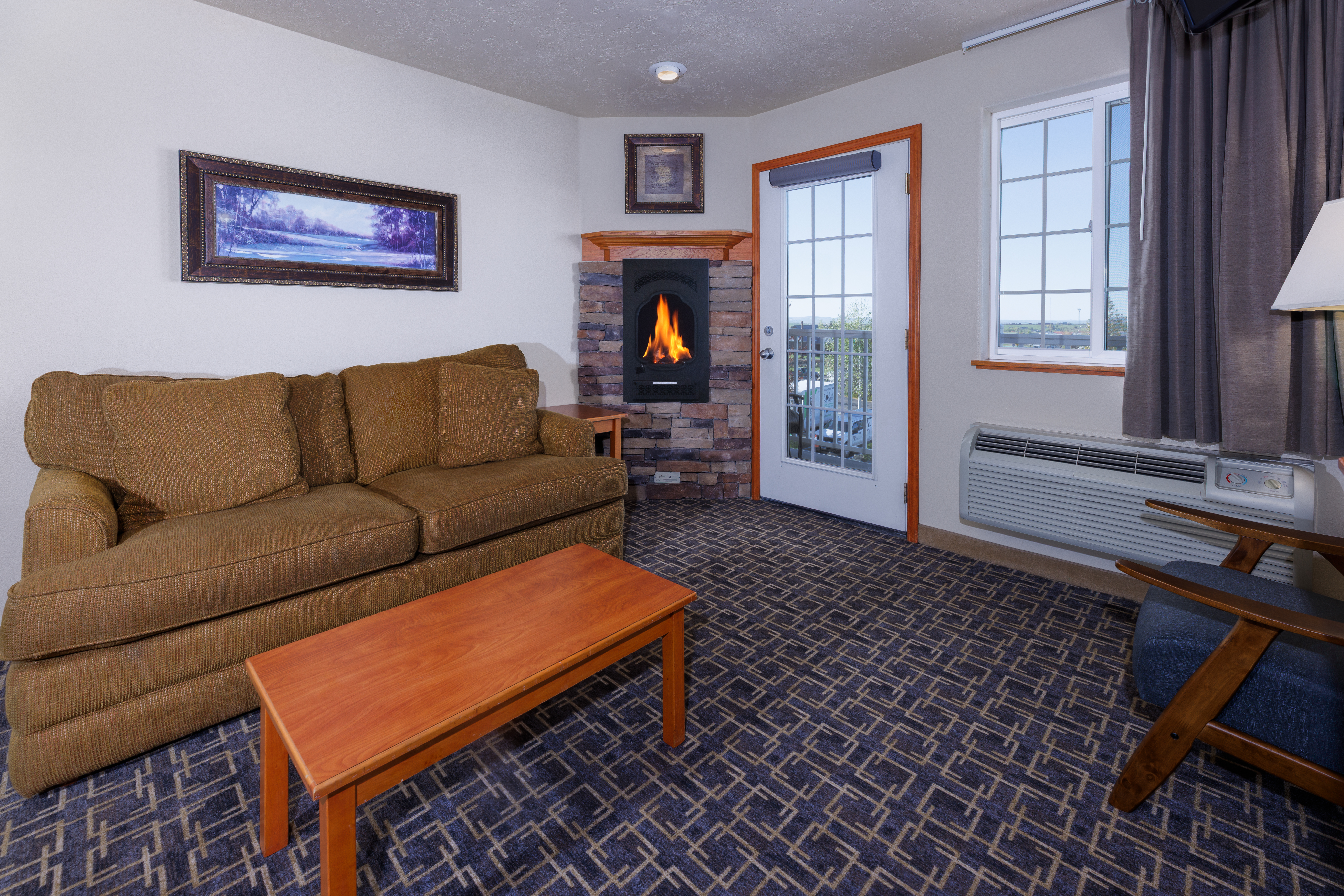 Guest room at the Super 8 by Wyndham Grangeville in Grangeville, Idaho