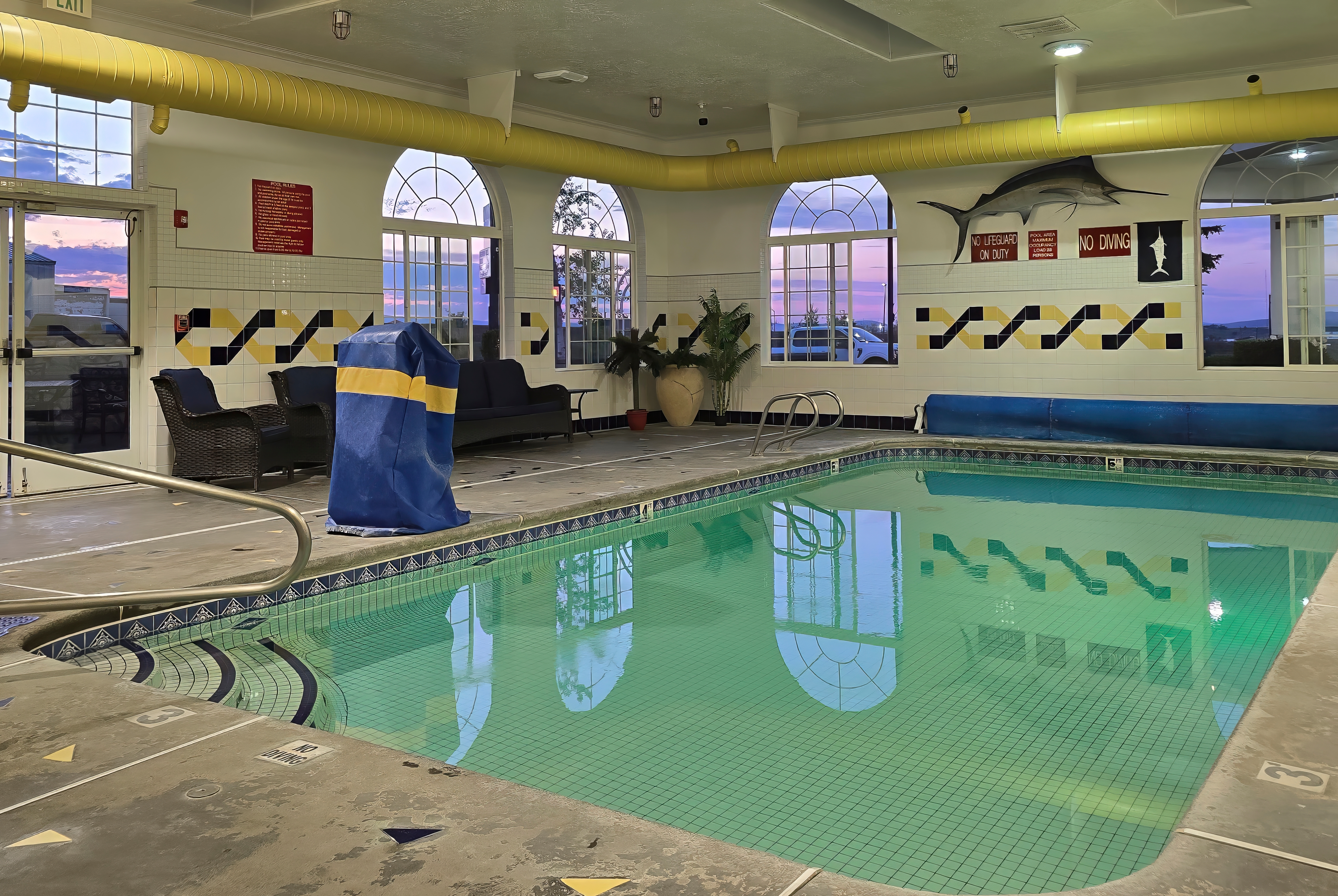 Pool at the Super 8 by Wyndham Grangeville in Grangeville, Idaho