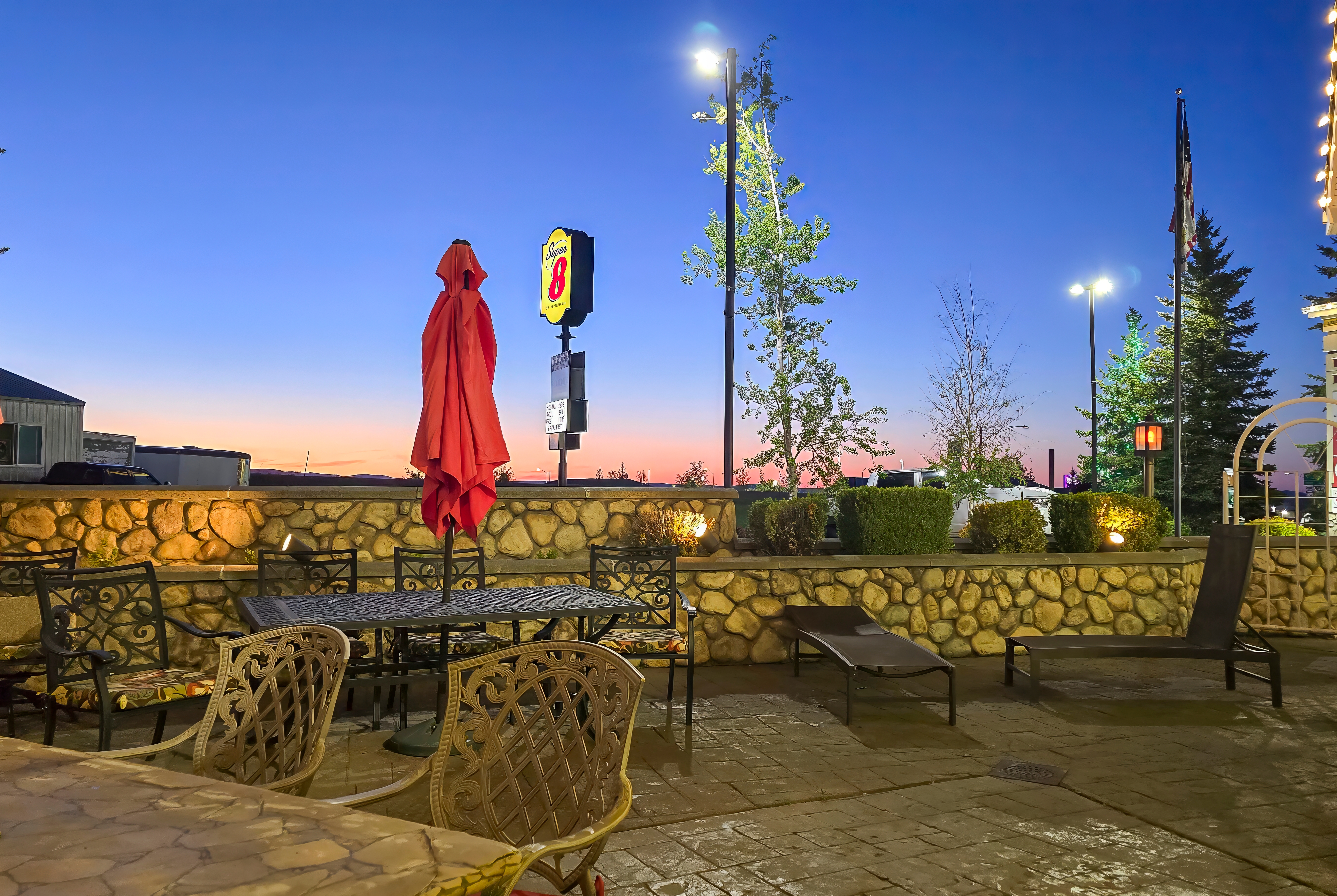 Courtyard at Super 8 by Wyndham Grangeville in Grangeville, Idaho