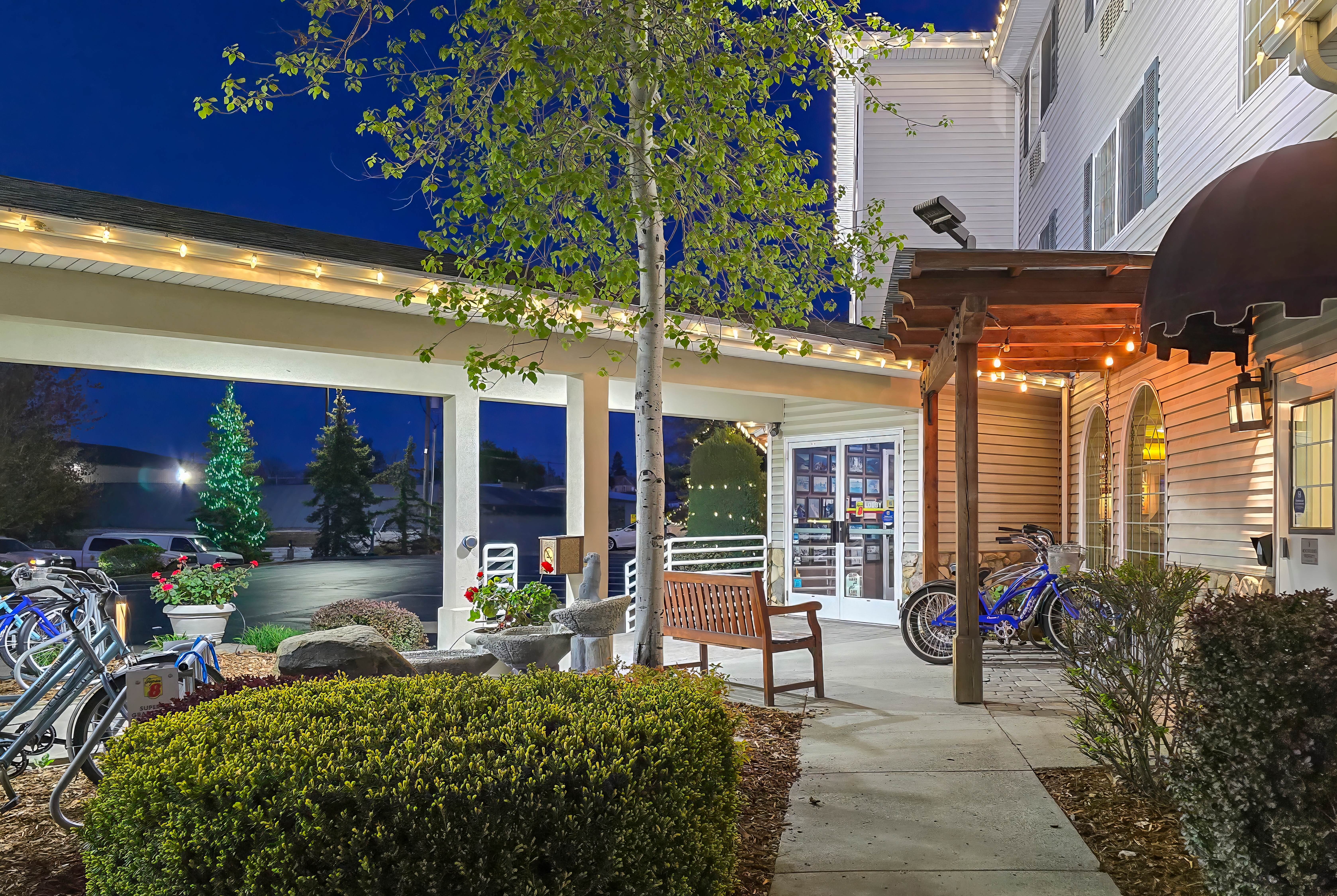 Courtyard at Super 8 by Wyndham Grangeville in Grangeville, Idaho