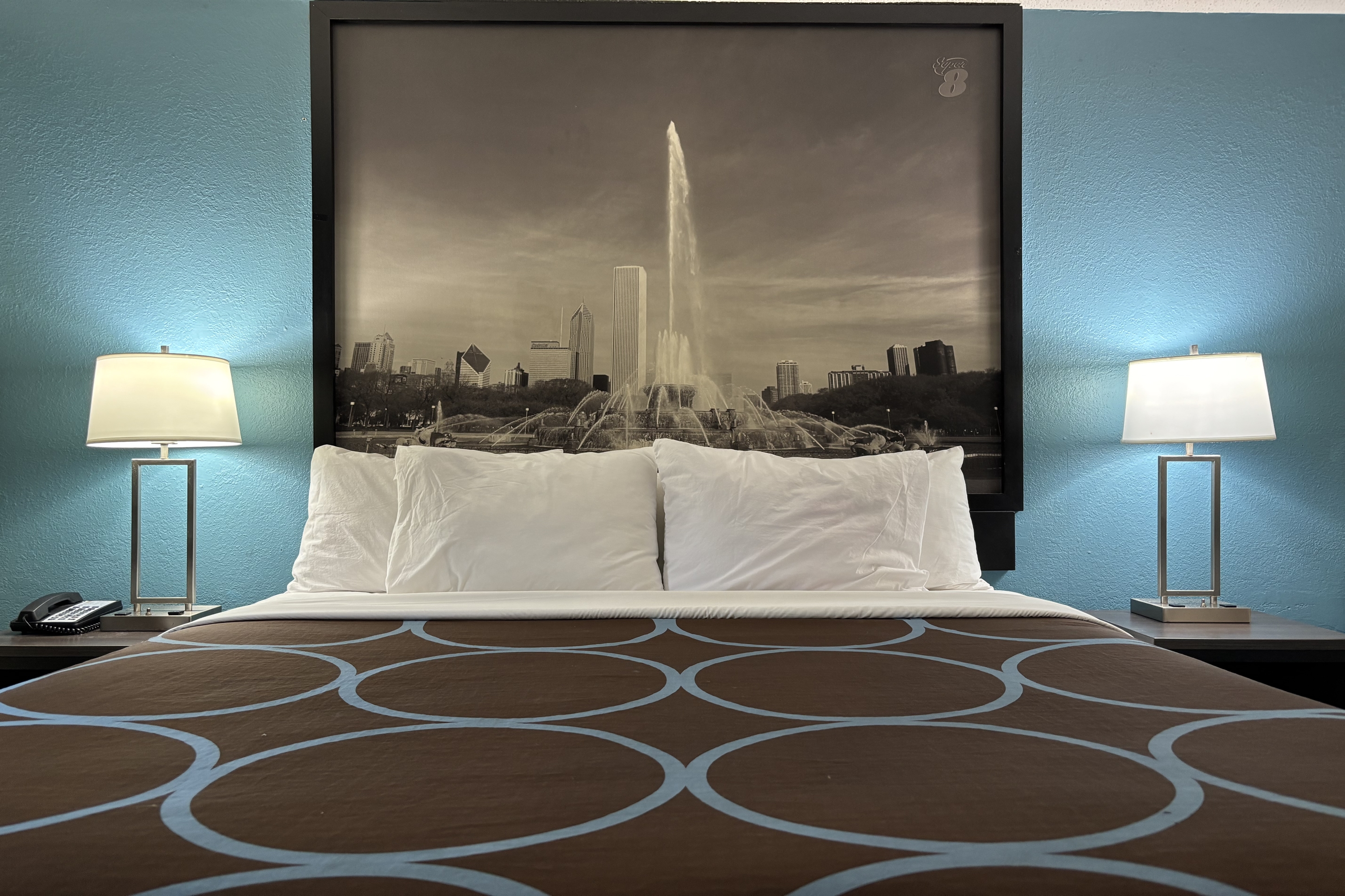 Guest room feature at the Super 8 by Wyndham Belleville IL/St. Louis Area in Belleville, Illinois