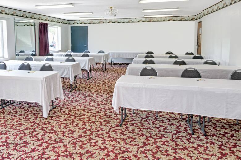Meeting room at Super 8 Chicago O'Hare Airport in Elk Grove Village, Illinois