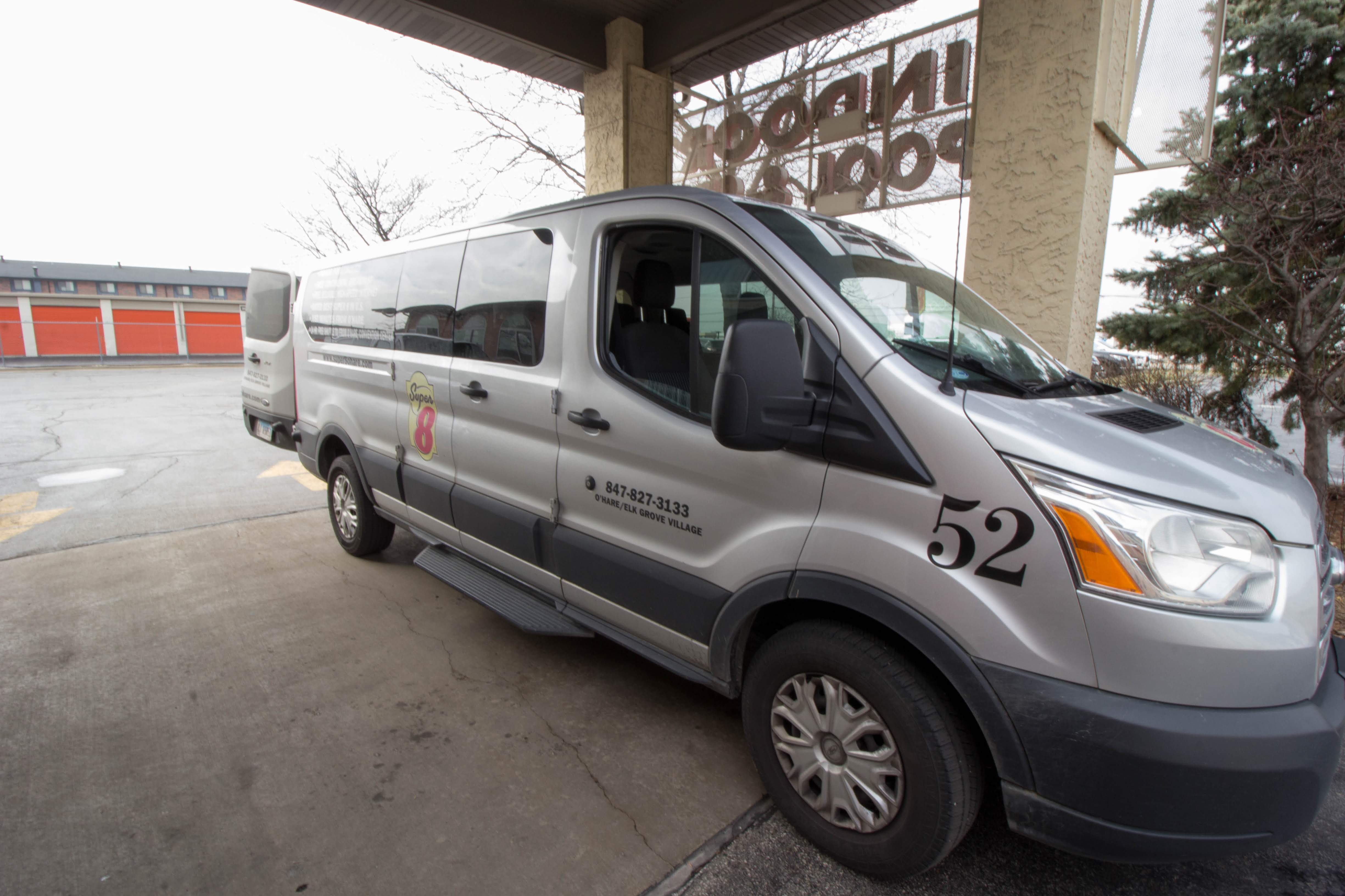 Shuttle at Super 8 by Wyndham Chicago O'Hare Airport in Elk Grove Village, Illinois