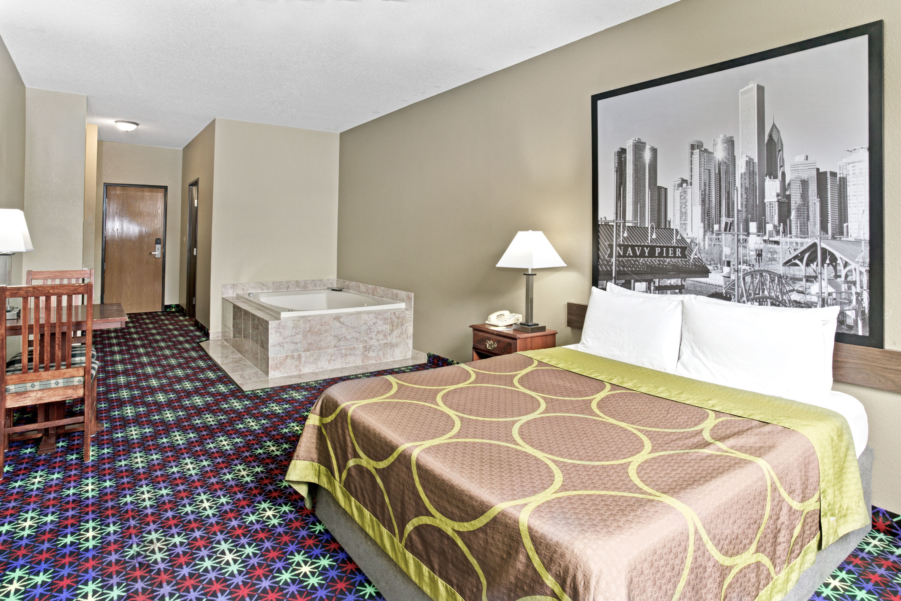 Super 8 by Wyndham Gurnee suite in Gurnee, Illinois