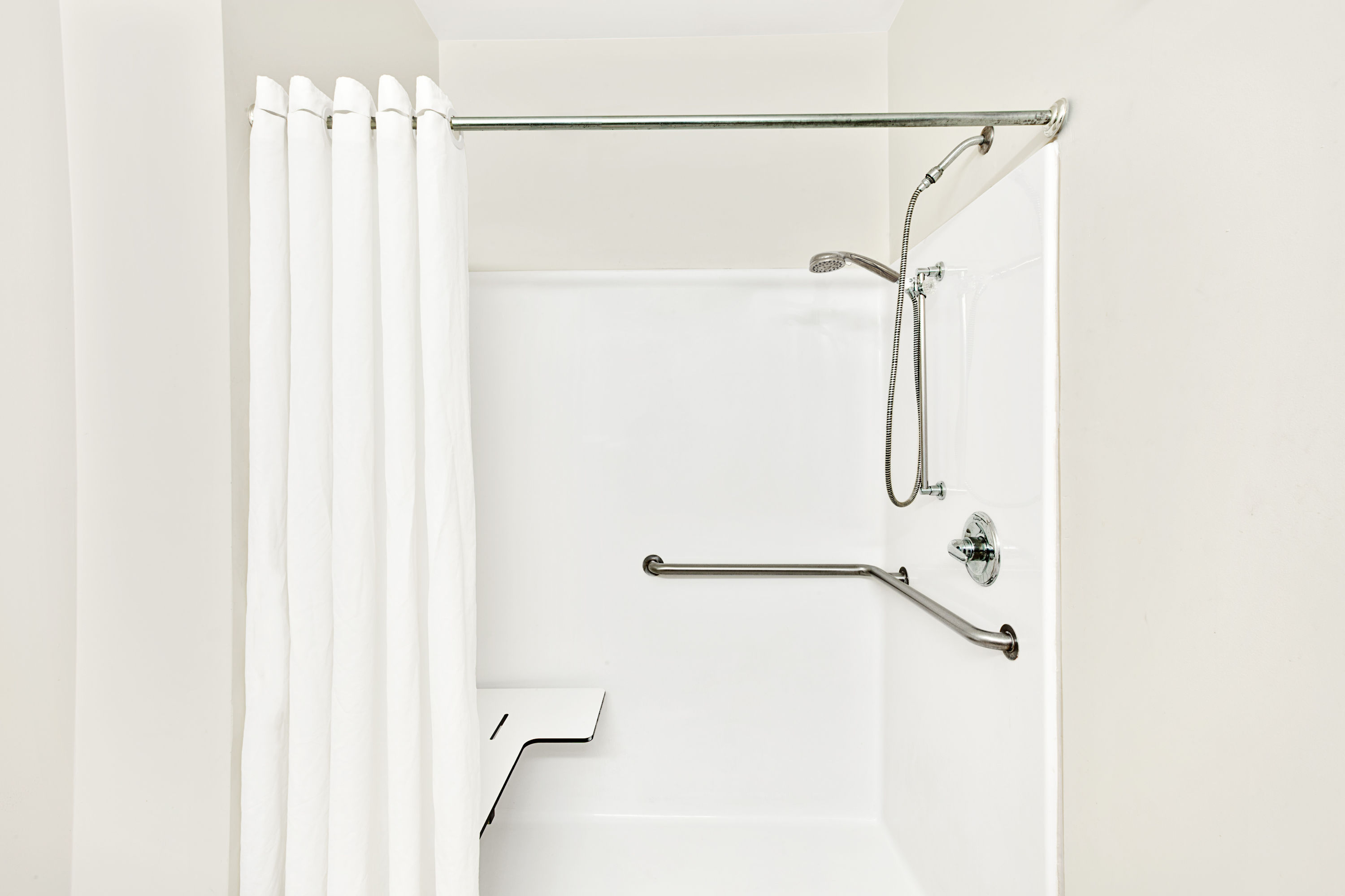 Guest room at the Super 8 by Wyndham Hampshire IL in Hampshire, Illinois