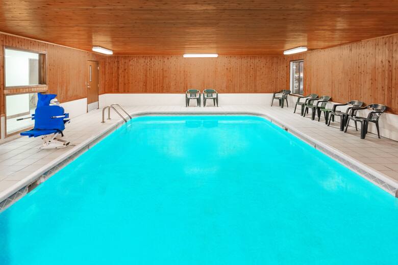 Pool at the Super 8 Lincoln in Lincoln, Illinois