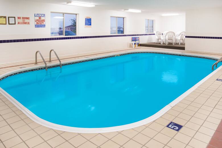 Pool at the Super 8 Monmouth IL in Monmouth, Illinois