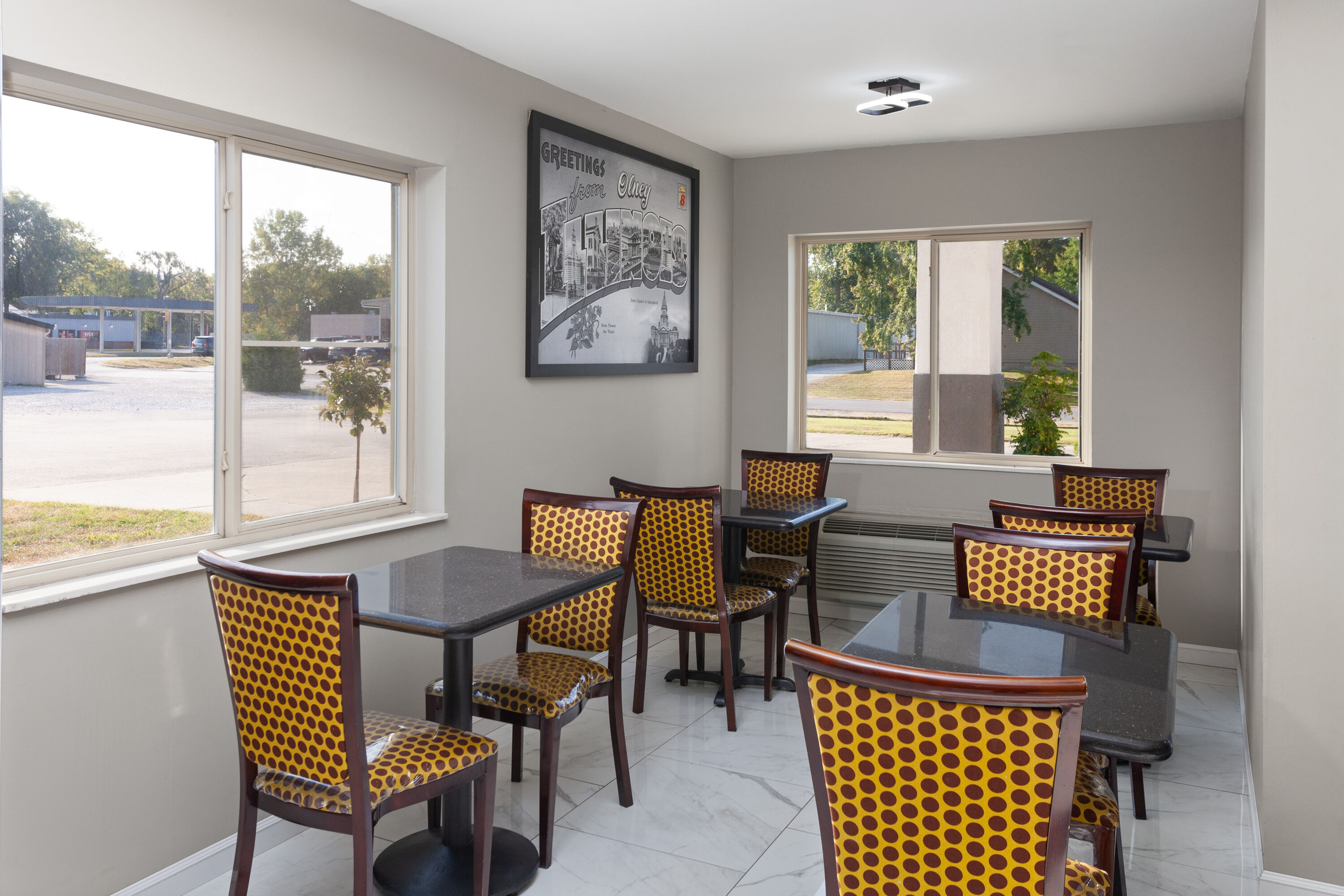 Free breakfast at Super 8 by Wyndham Olney in Olney, Illinois