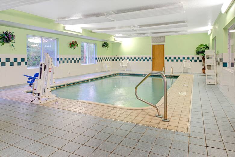 Pool at the Super 8 Pontoon Beach IL/St. Louis MO Area in Pontoon Beach, Illinois