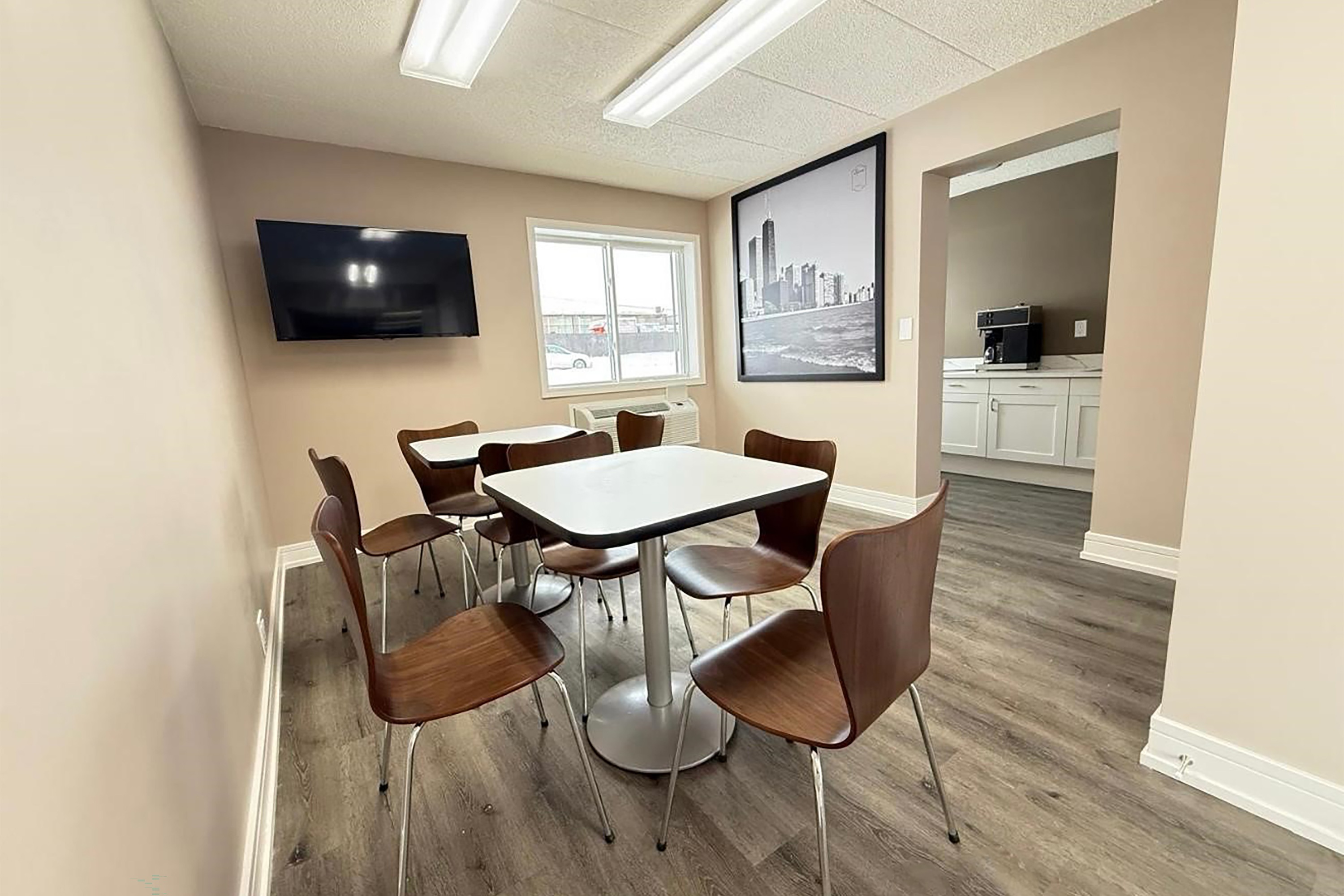 Free breakfast at Super 8 by Wyndham Rockford South in Rockford, Illinois