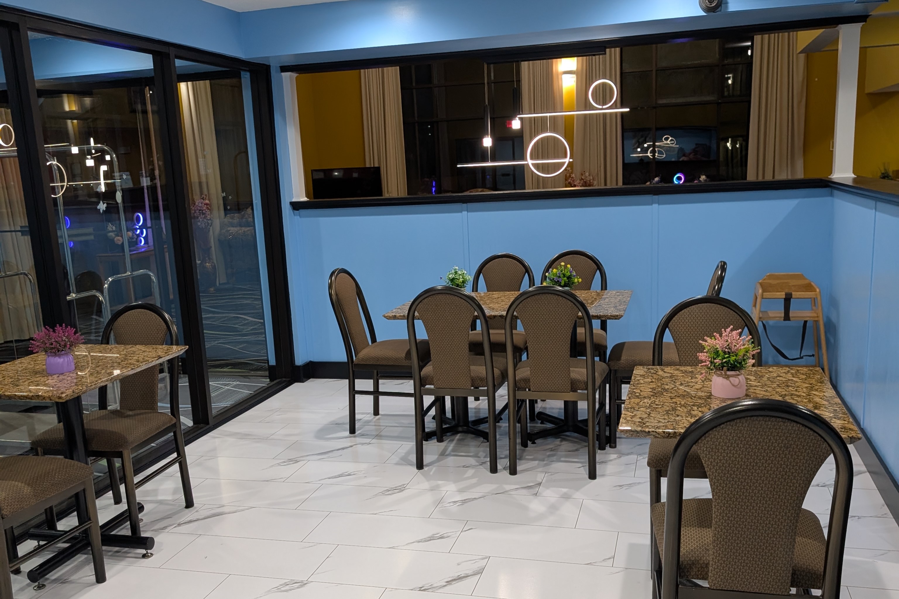 Free breakfast at Super 8 by Wyndham Staunton in Staunton, Illinois