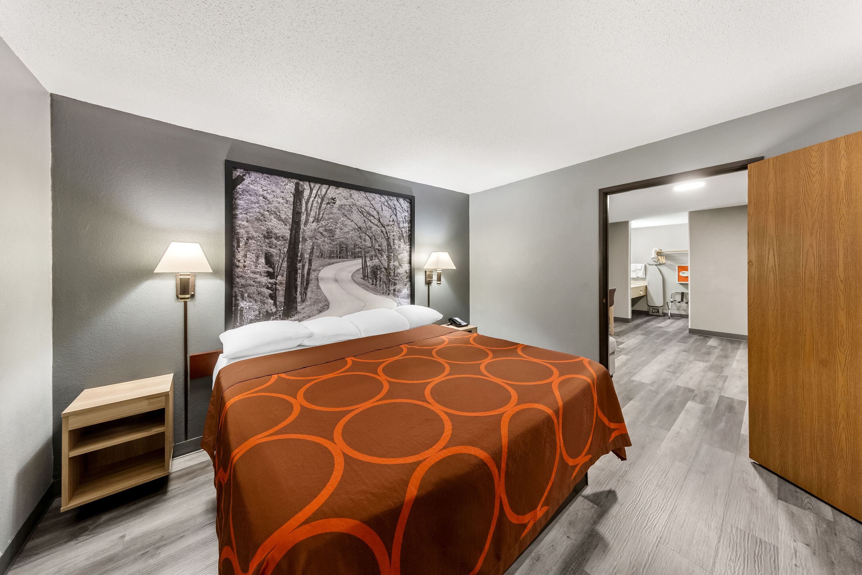 Super 8 by Wyndham Cloverdale IN suite in Cloverdale, Indiana