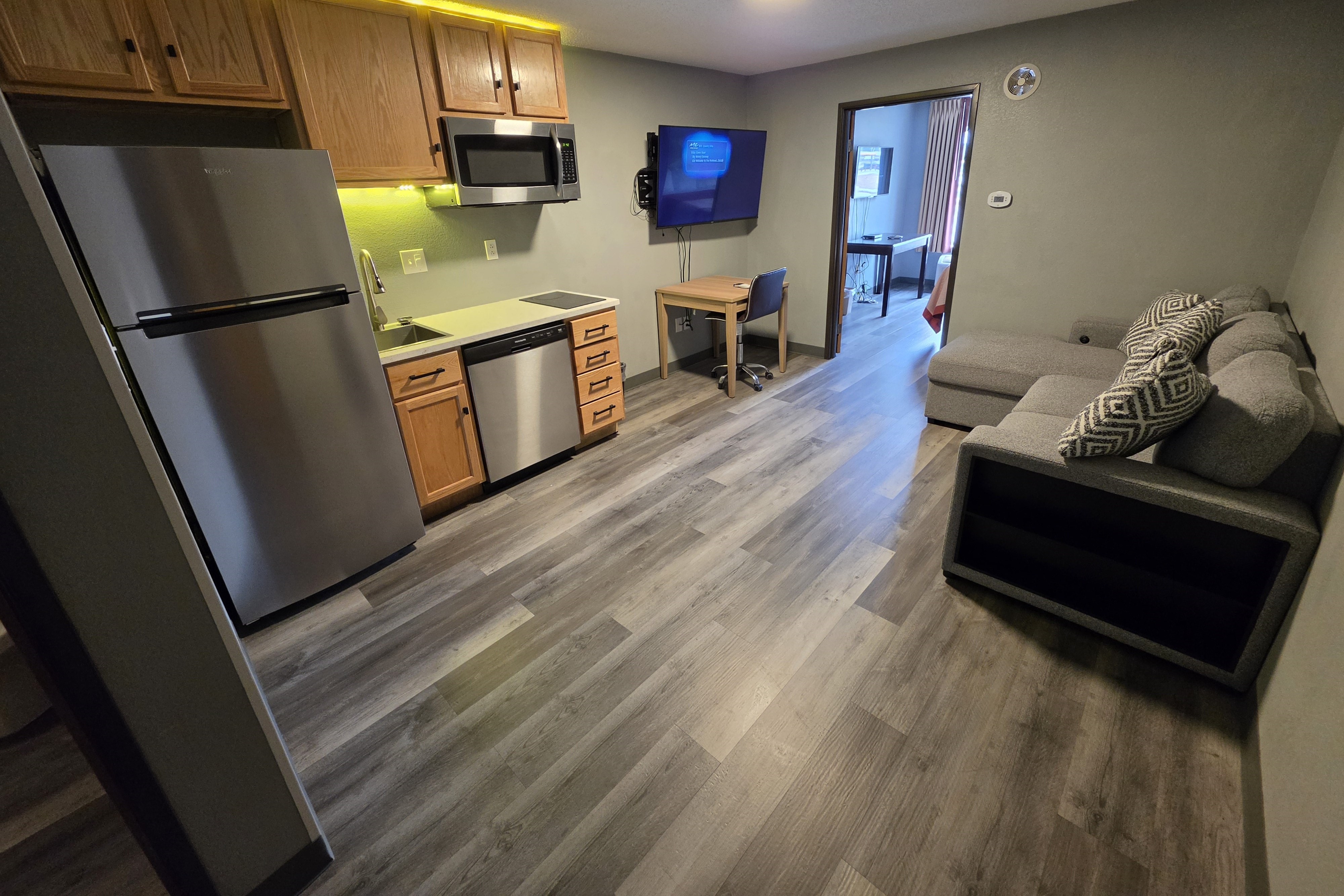 Super 8 by Wyndham Cloverdale IN suite in Cloverdale, Indiana