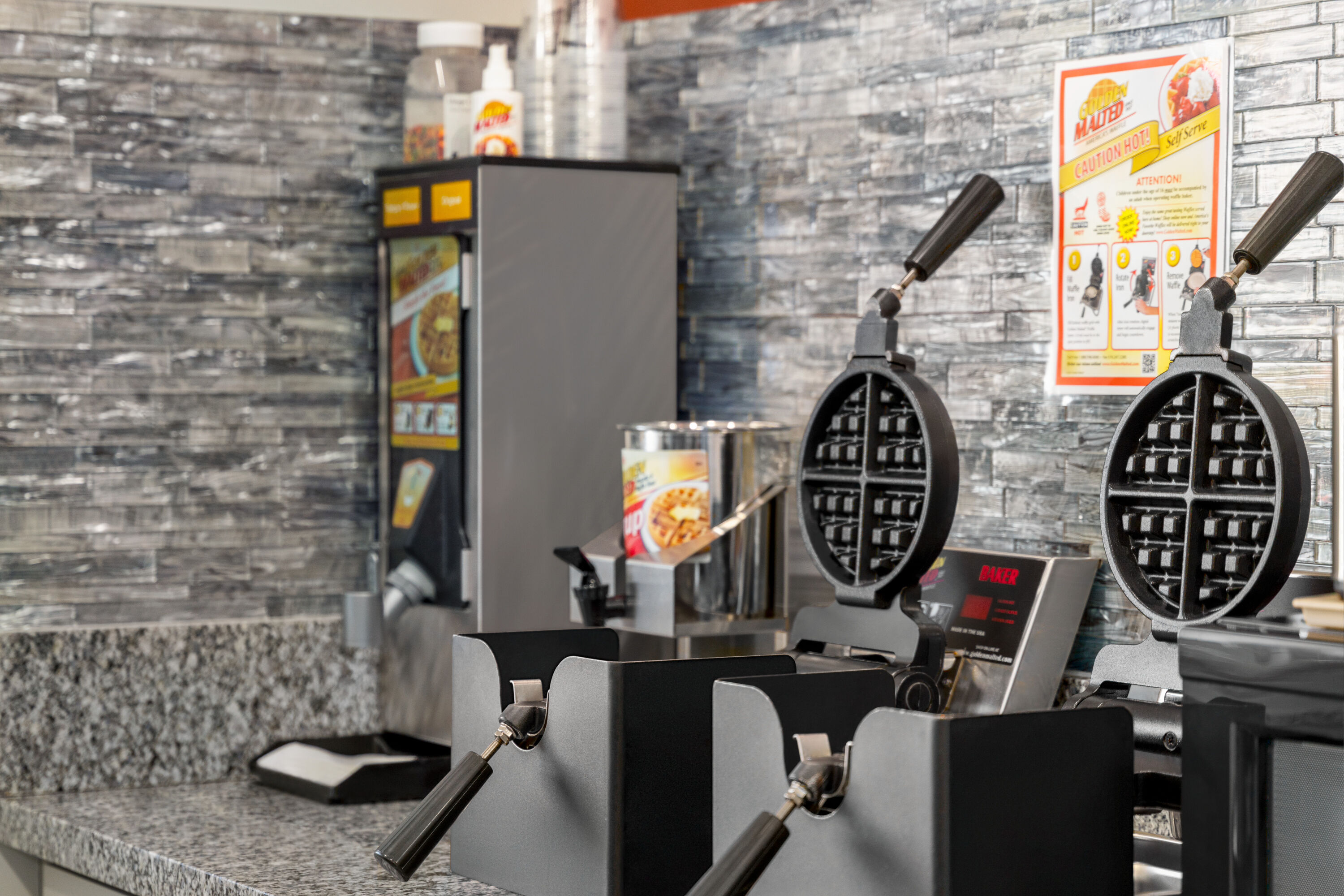 Free breakfast at Super 8 by Wyndham Columbus/Edinburgh in Columbus, Indiana