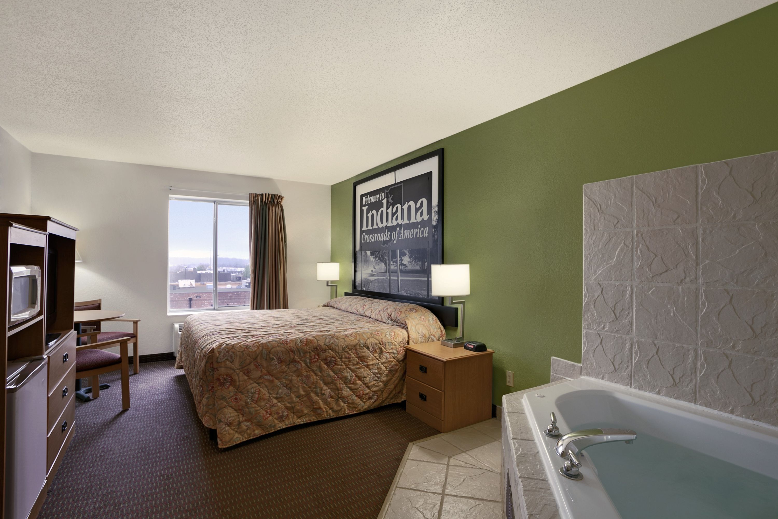 Super 8 by Wyndham Corydon suite in Corydon, Indiana