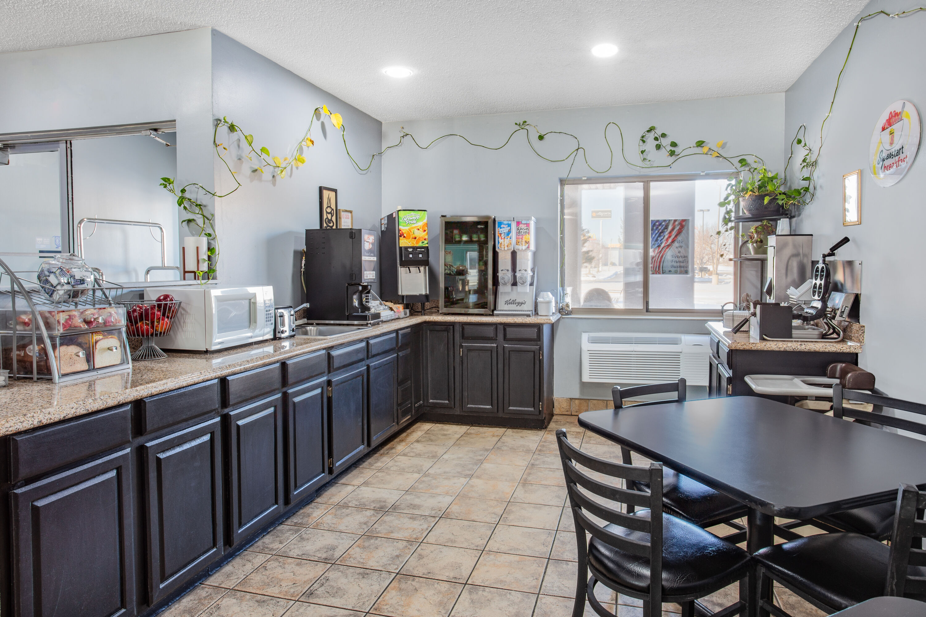 Free breakfast at Super 8 by Wyndham Kokomo in Kokomo, Indiana