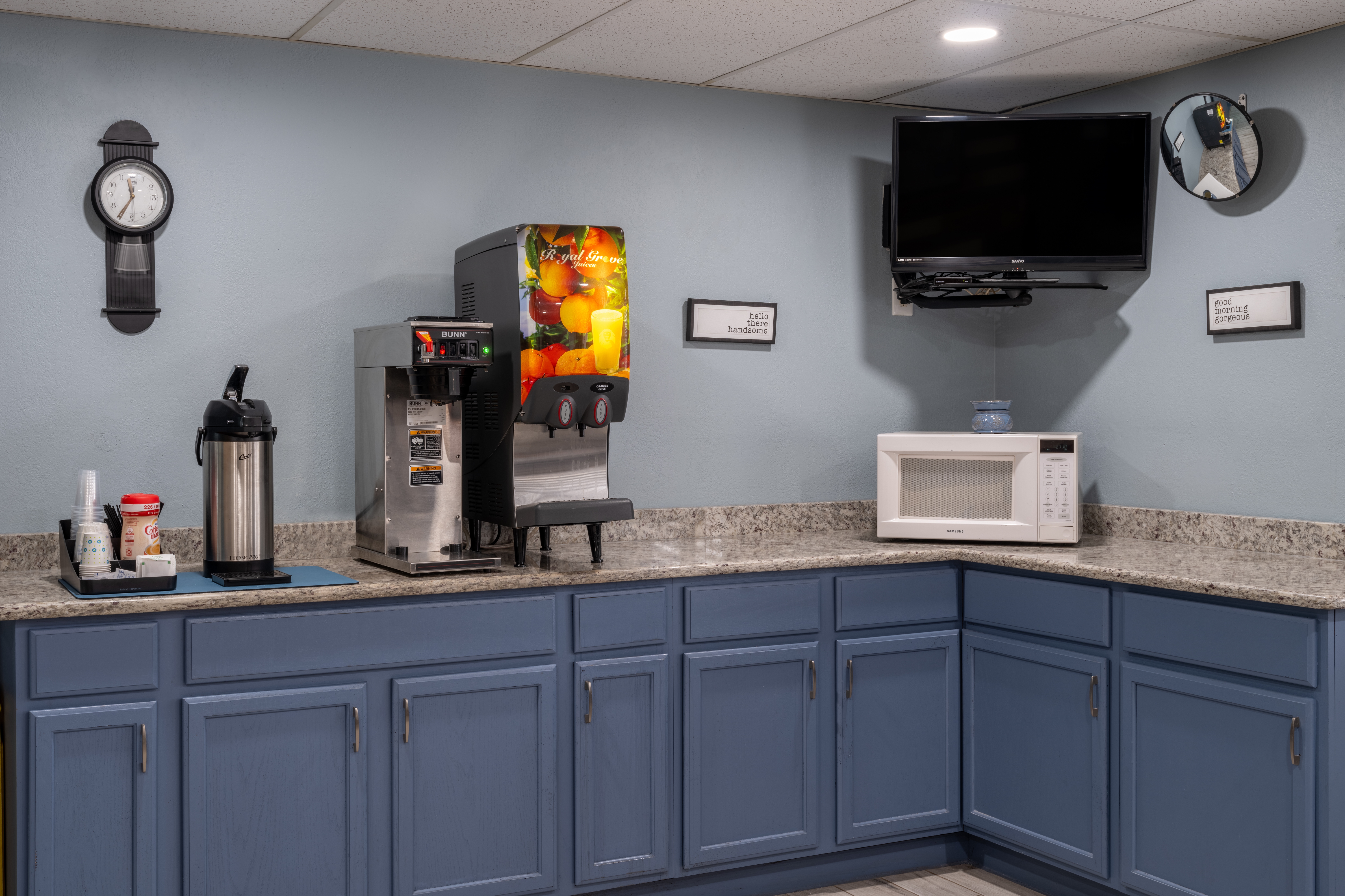Free breakfast at Super 8 by Wyndham Merrillville in Merrillville, Indiana