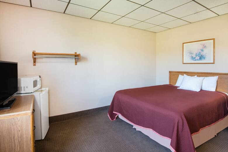 Guest room at the Super 8 Abilene KS in Abilene, Kansas