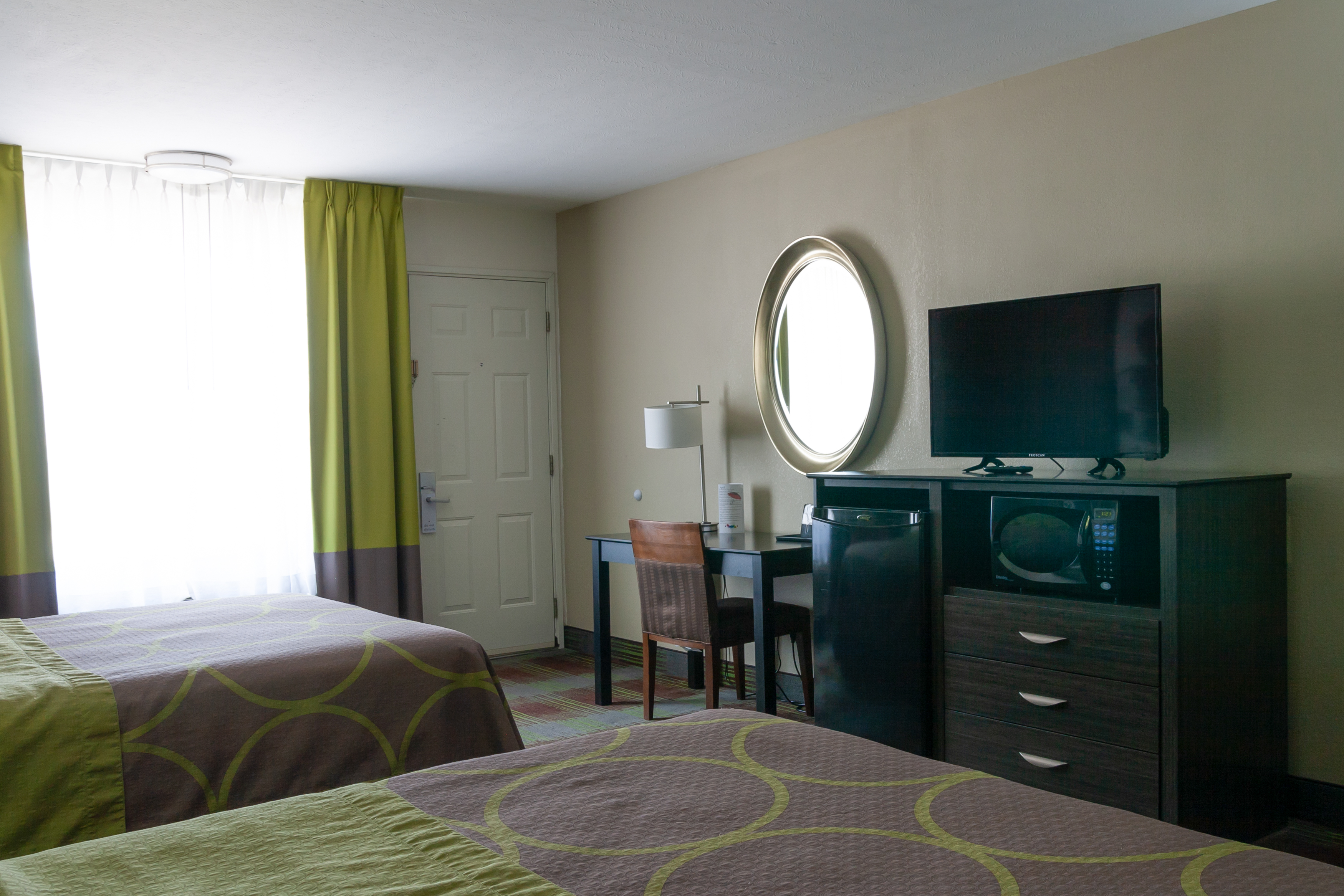 Guest room at the Super 8 by Wyndham Arkansas City KS in Arkansas City, Kansas