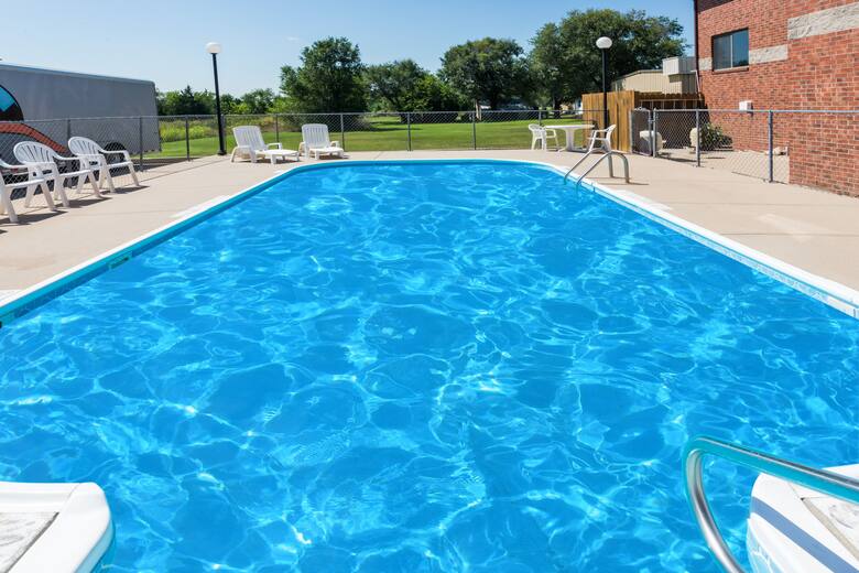 Pool at the Super 8 Chanute in Chanute, Kansas