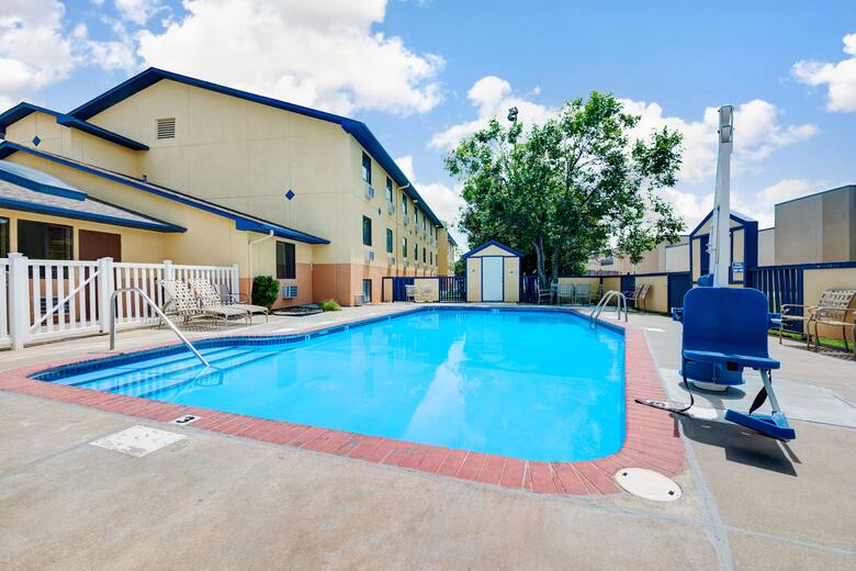 Pool at the Super 8 Hutchinson in Hutchinson, Kansas