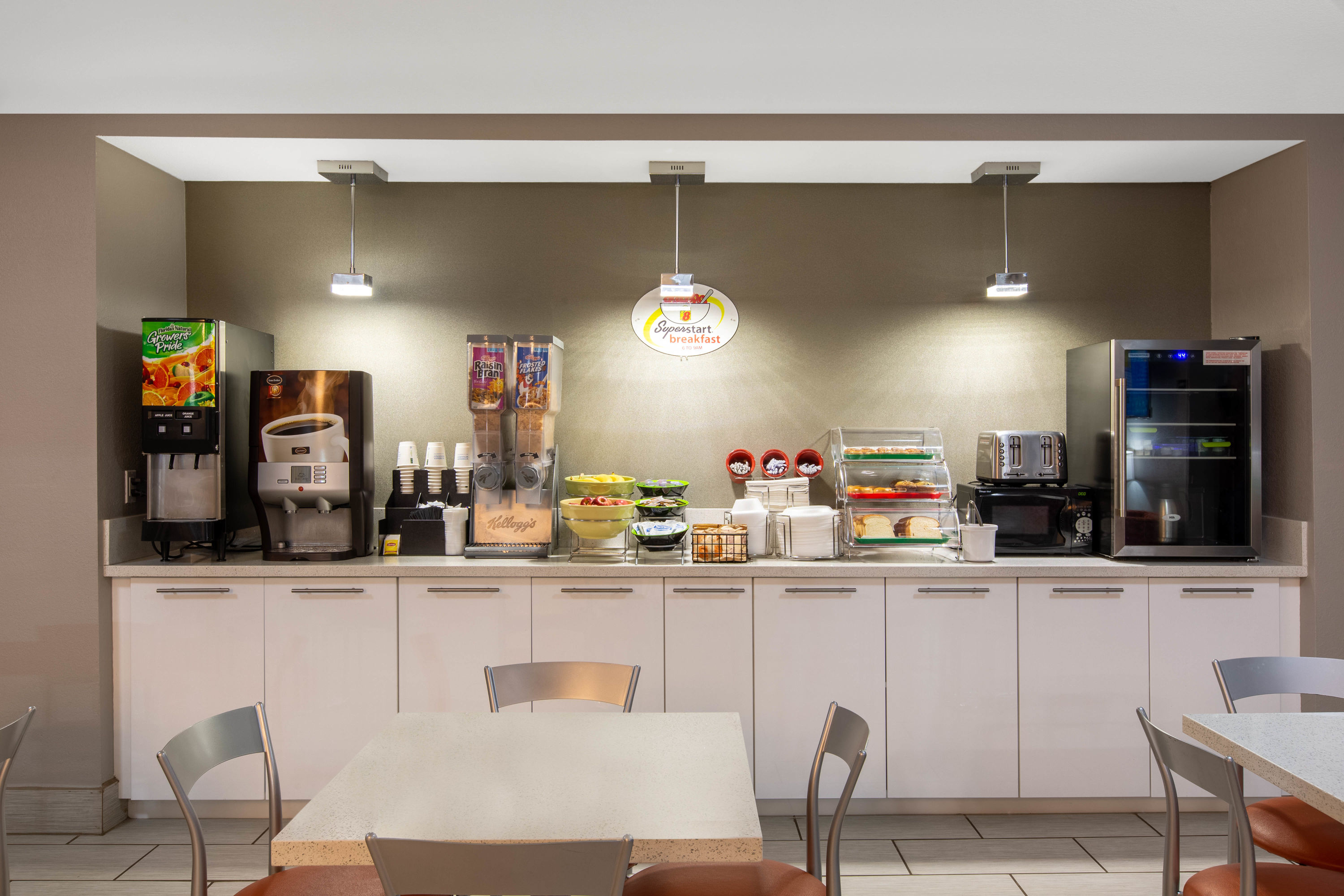 Free breakfast at Super 8 by Wyndham Ottawa in Ottawa, Kansas
