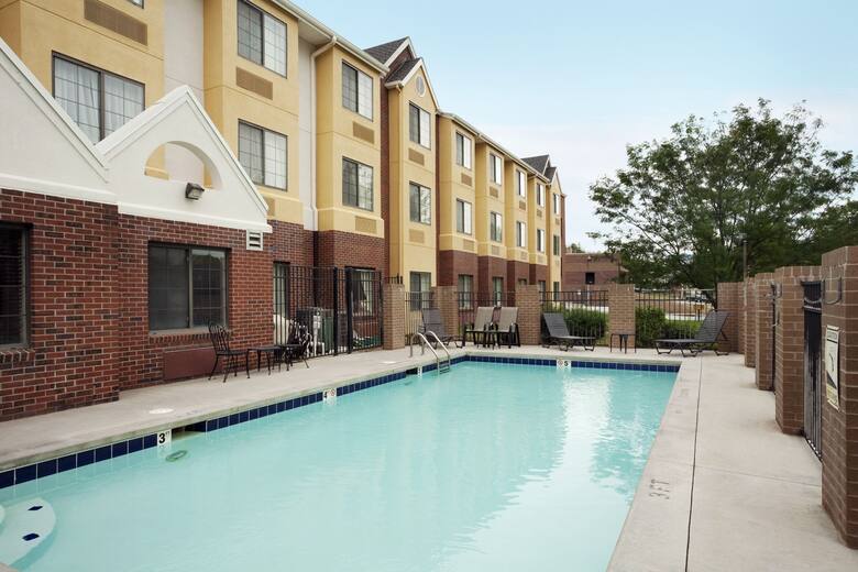 Pool at the Super 8 Overland Park KC Area Near Convention Center in Overland Park, Kansas
