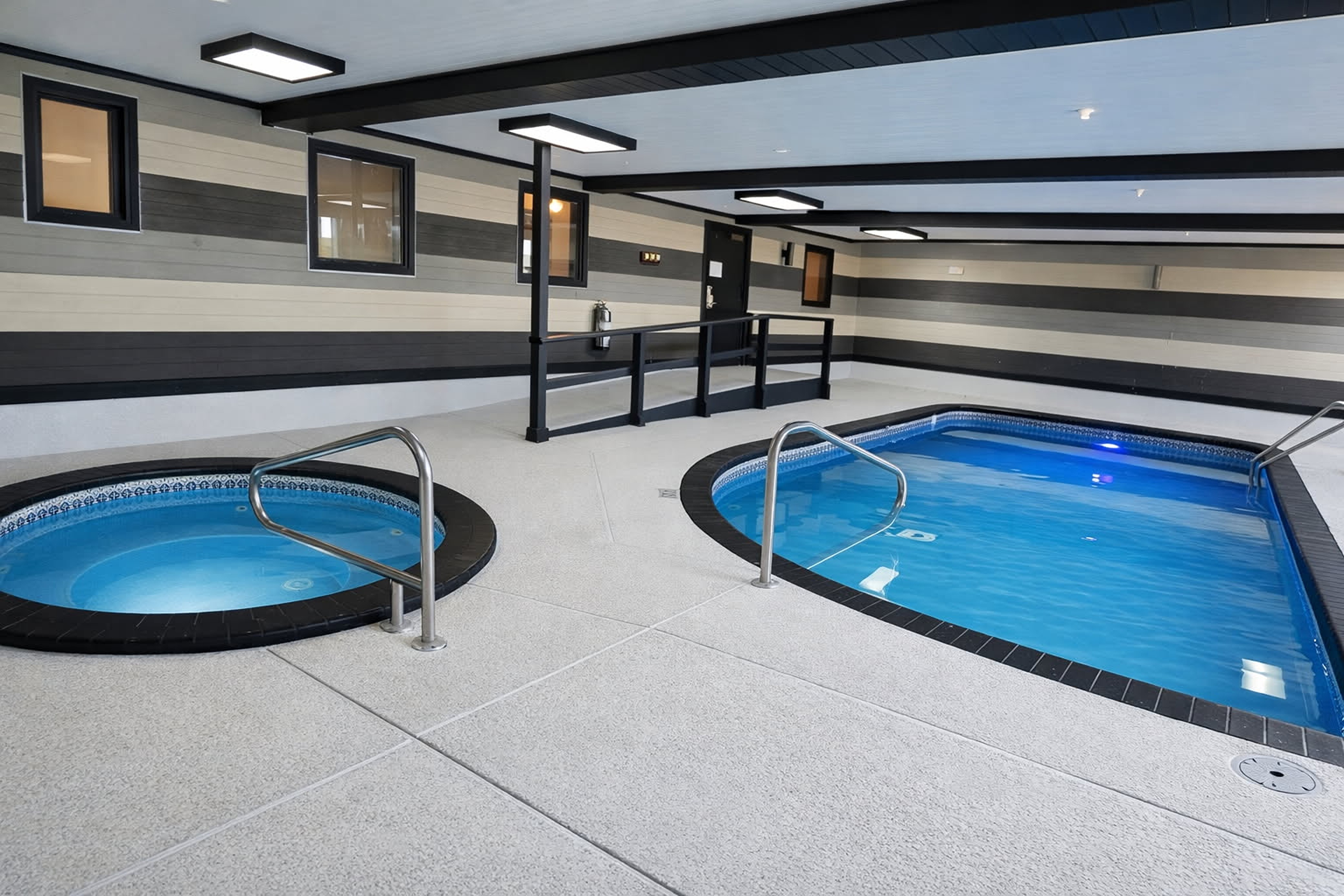 Pool at the Super 8 by Wyndham Salina I-70 in Salina, Kansas