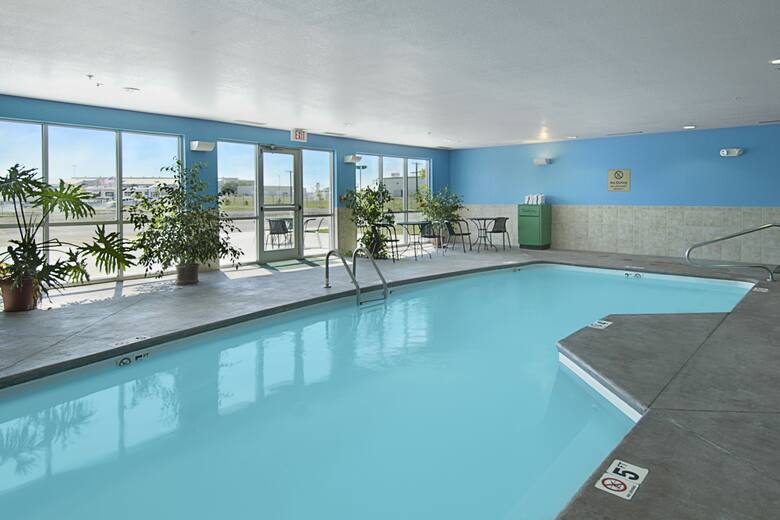 Pool at the Super 8 Topeka at Forbes Landing in Topeka, Kansas