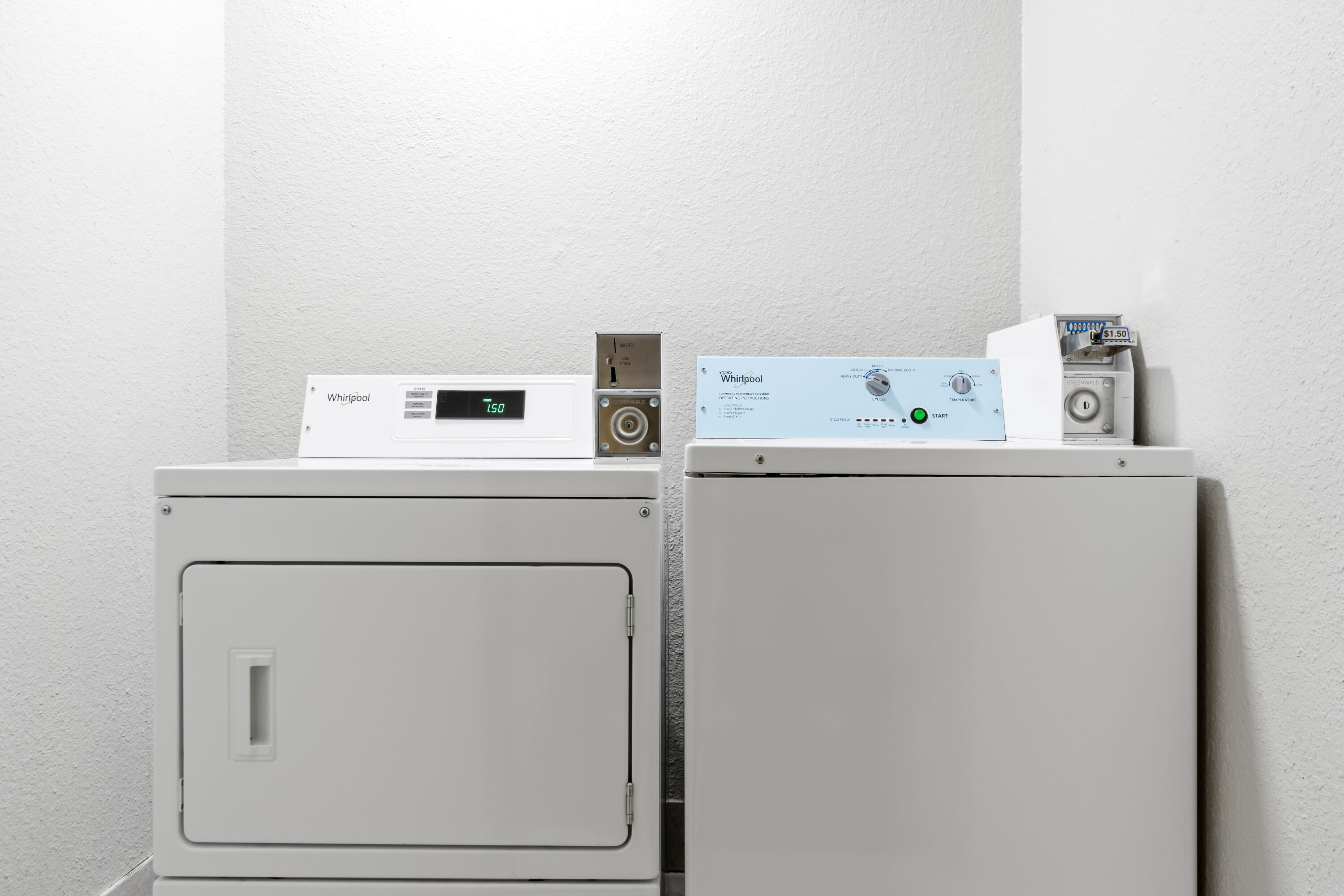 Laundry facilities at Super 8 by Wyndham Elizabethtown in Elizabethtown, Kentucky