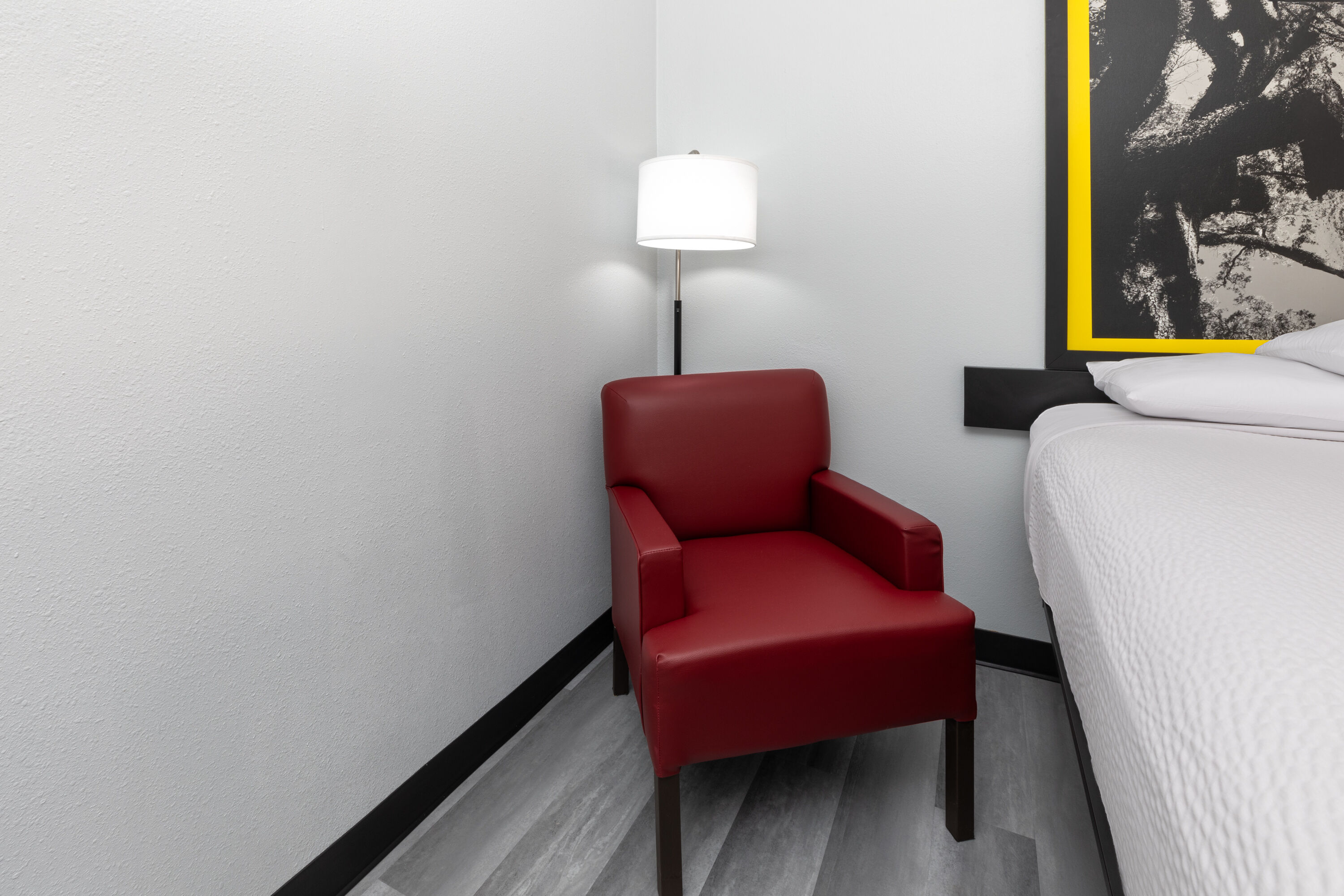 Guest room at the Super 8 by Wyndham Alexandria LA in Alexandria, Louisiana