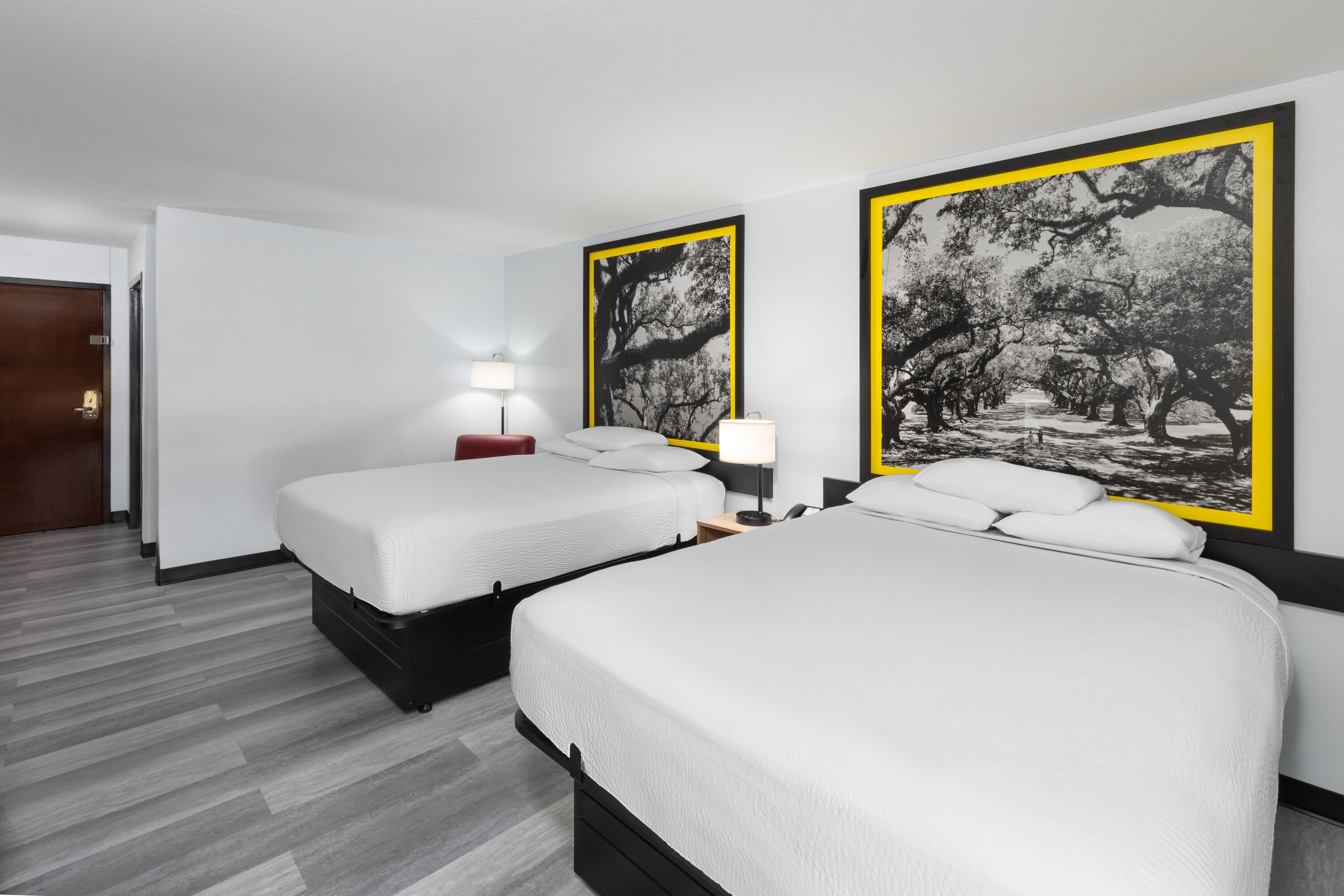 Guest room at the Super 8 by Wyndham Alexandria LA in Alexandria, Louisiana