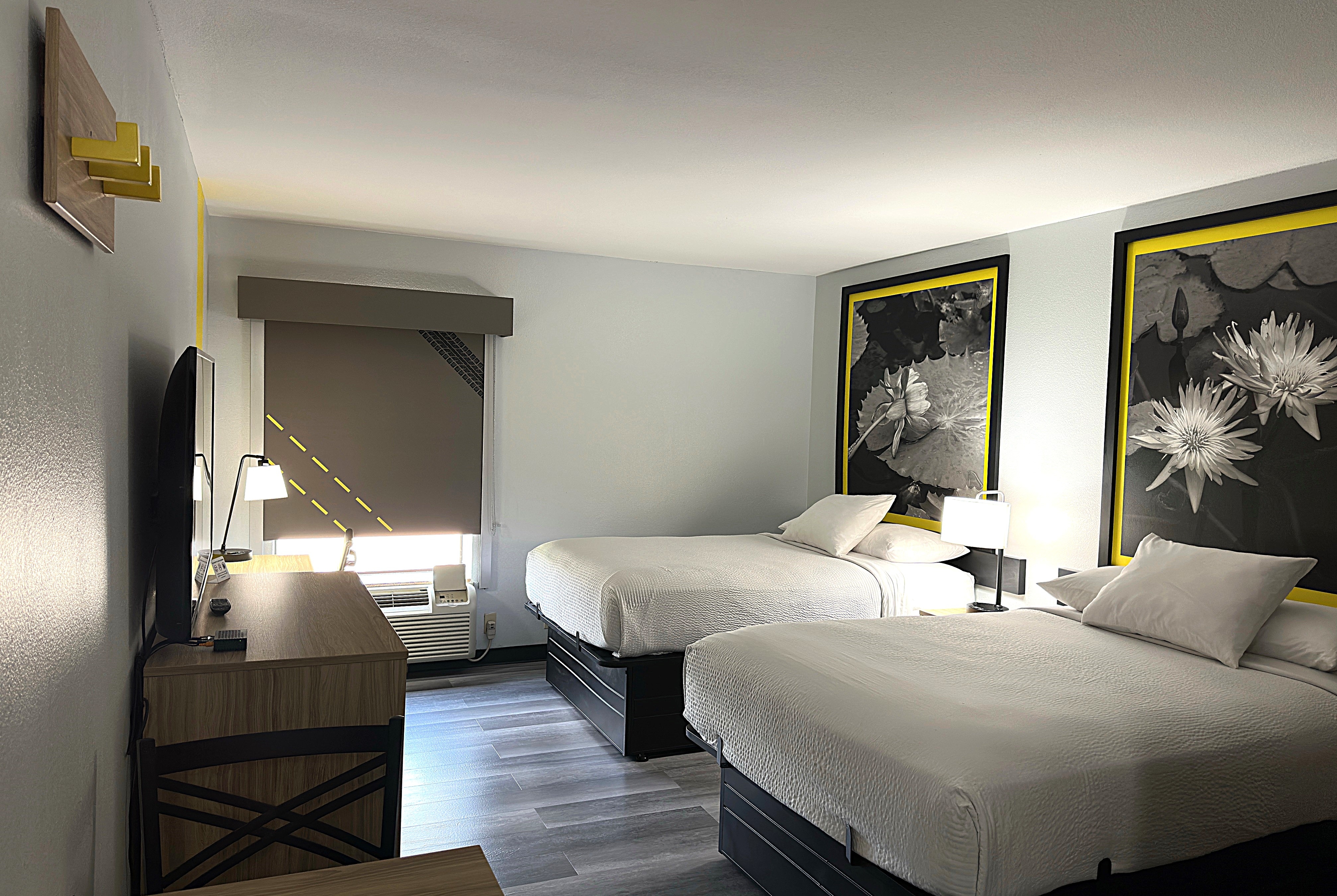 Guest room at the Super 8 by Wyndham Alexandria LA in Alexandria, Louisiana