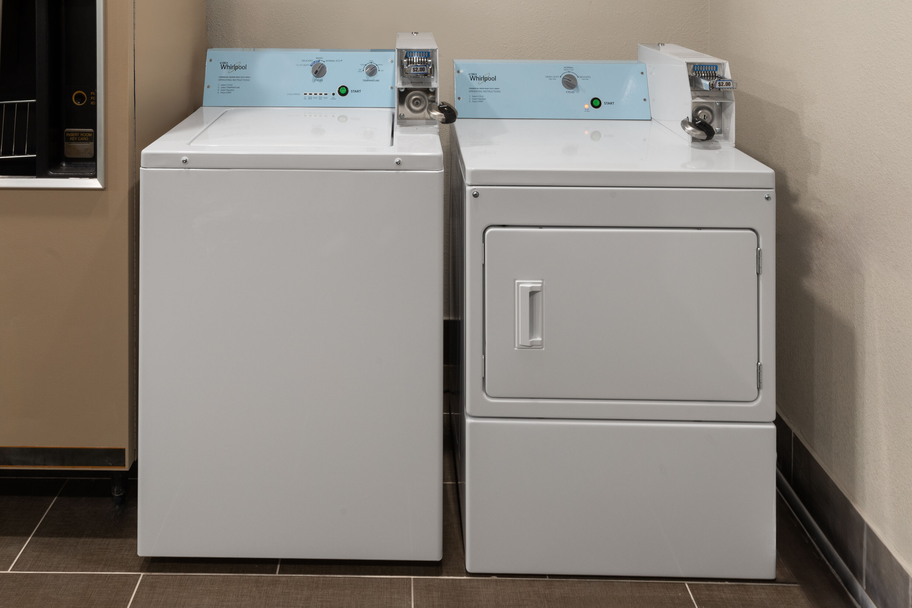 Laundry facilities at Super 8 by Wyndham Alexandria LA in Alexandria, Louisiana