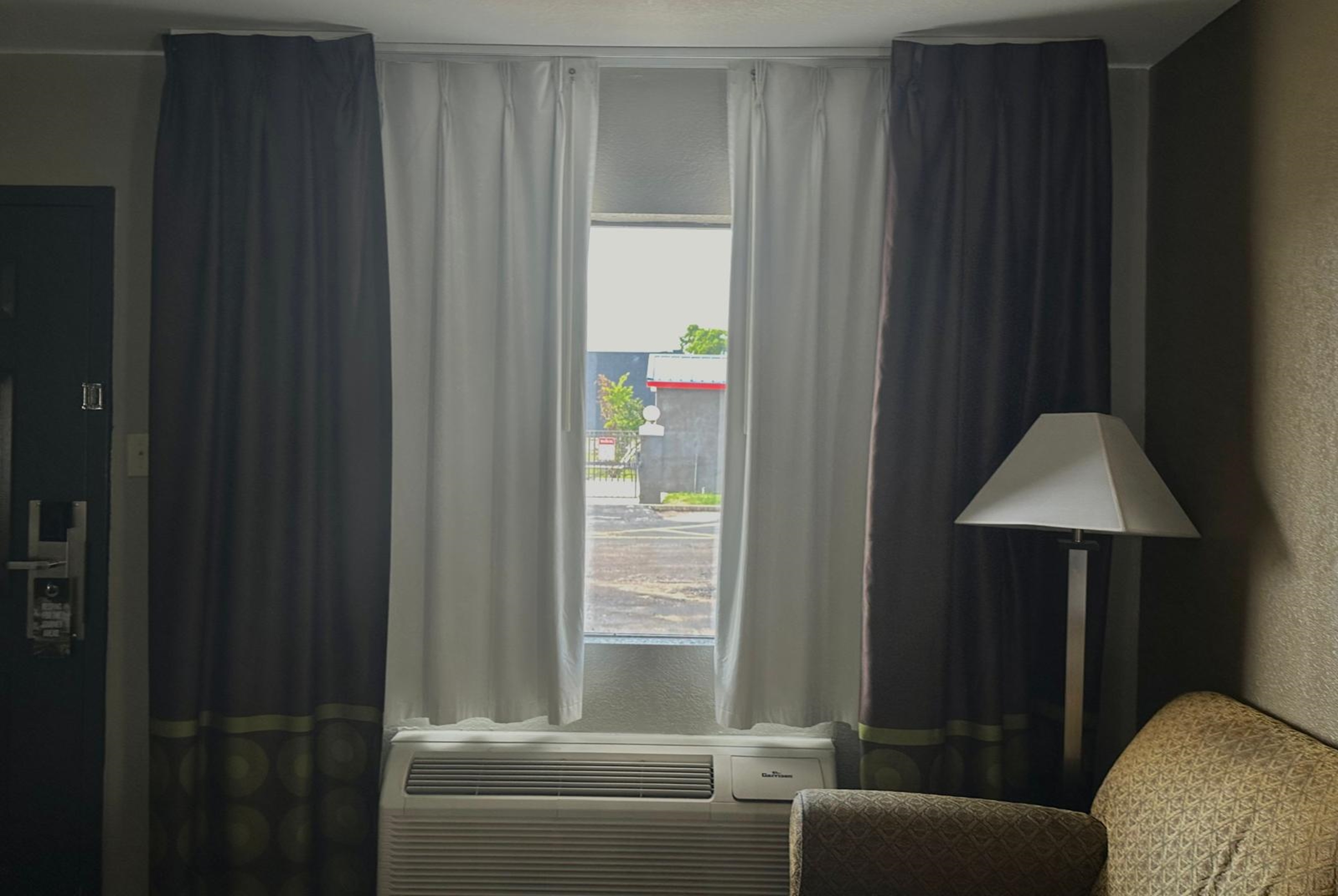 Guest room at the Super 8 by Wyndham Monroe in Monroe, Louisiana