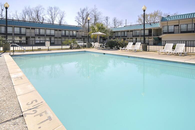 Pool at the Super 8 Port Allen/W Baton Rouge in Port Allen, Louisiana