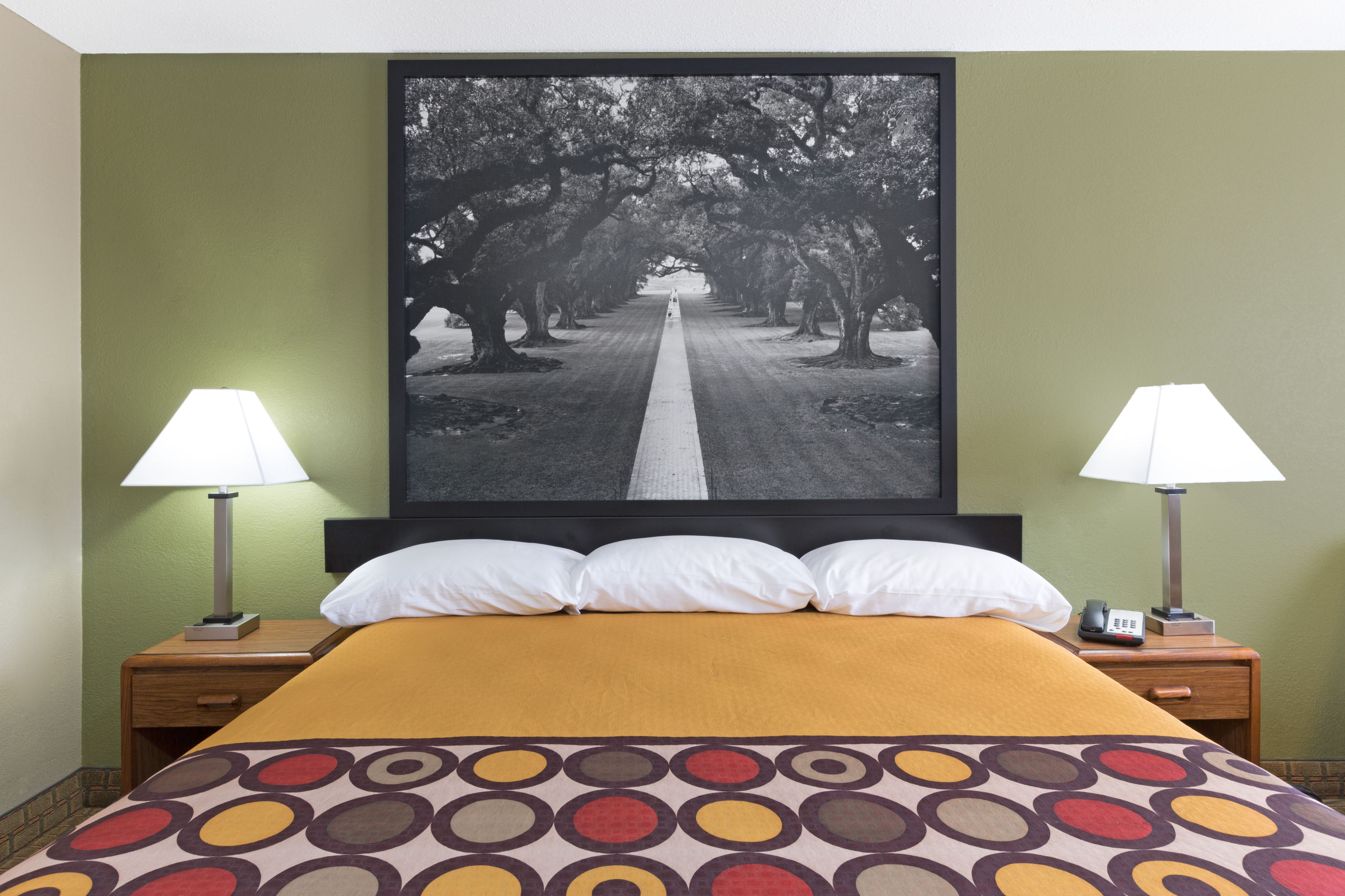 Guest room at the Super 8 by Wyndham Tallulah LA in Tallulah, Louisiana