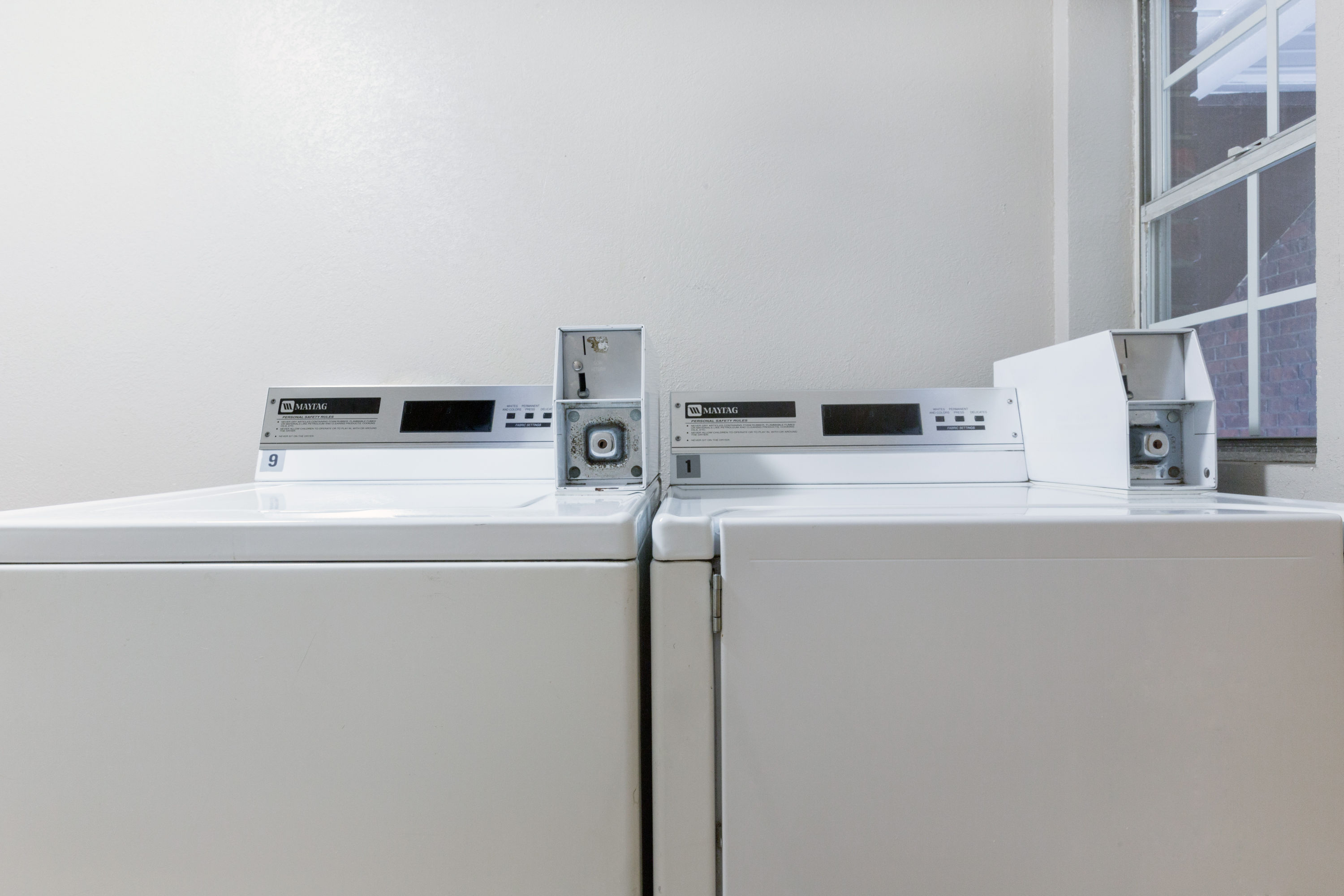 Laundry facilities at Super 8 by Wyndham Tallulah LA in Tallulah, Louisiana