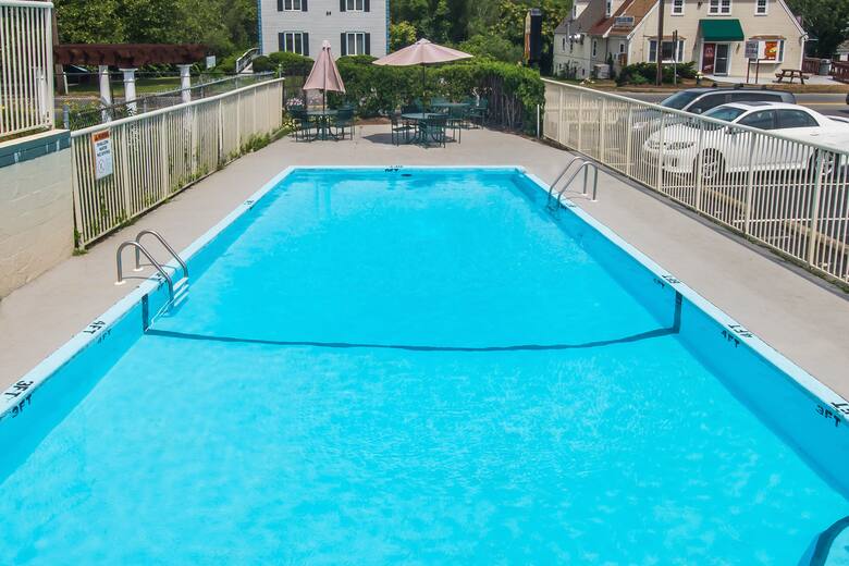 Pool at the Super 8 W Yarmouth Hyannis/Cape Cod in West Yarmouth, Massachusetts