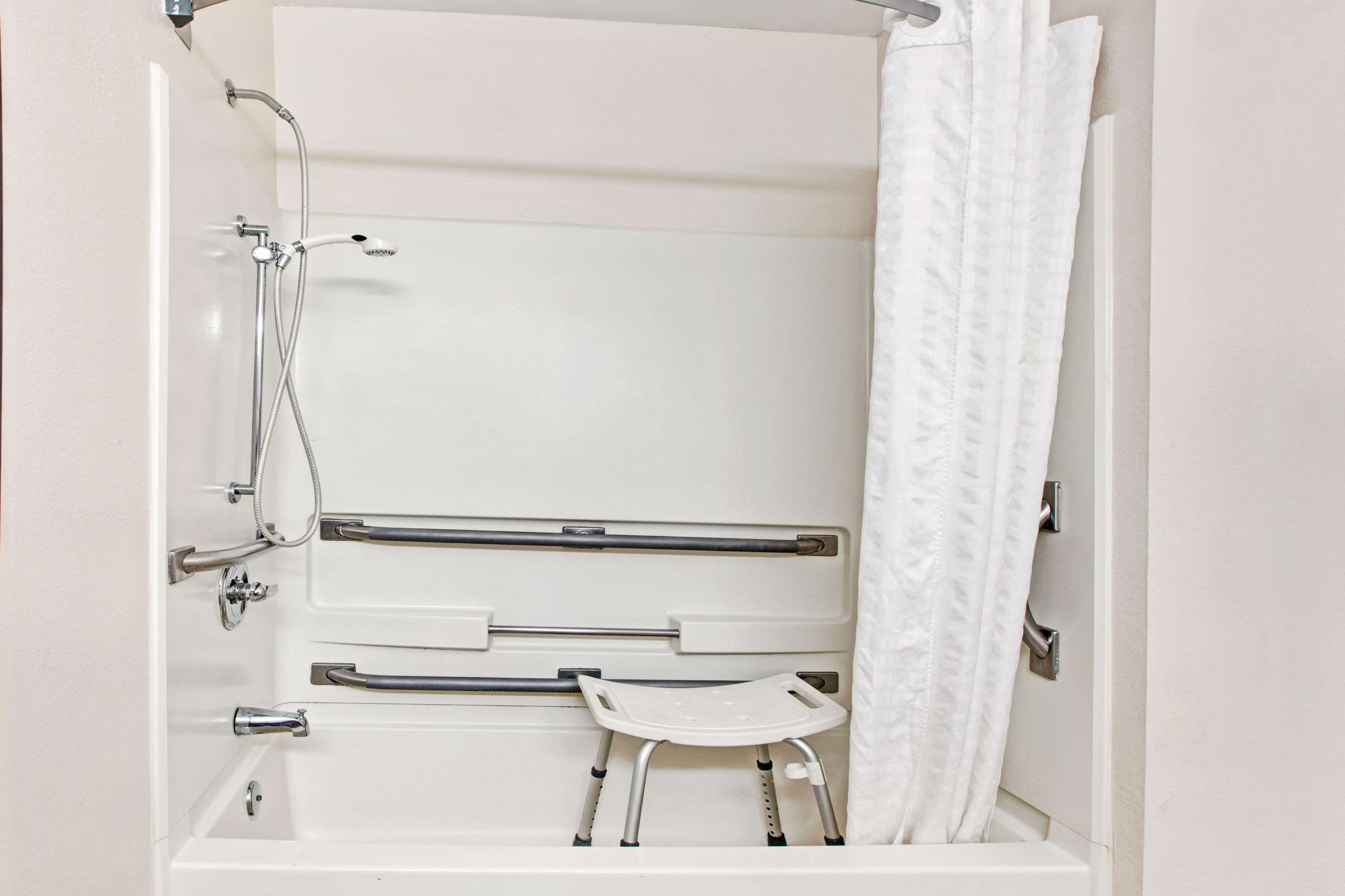 Guest room at the Super 8 by Wyndham Baltimore/Essex Area in Baltimore, Maryland