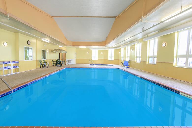 Pool at the Super 8 Sault Ste. Marie in Sault Sainte Marie, Michigan